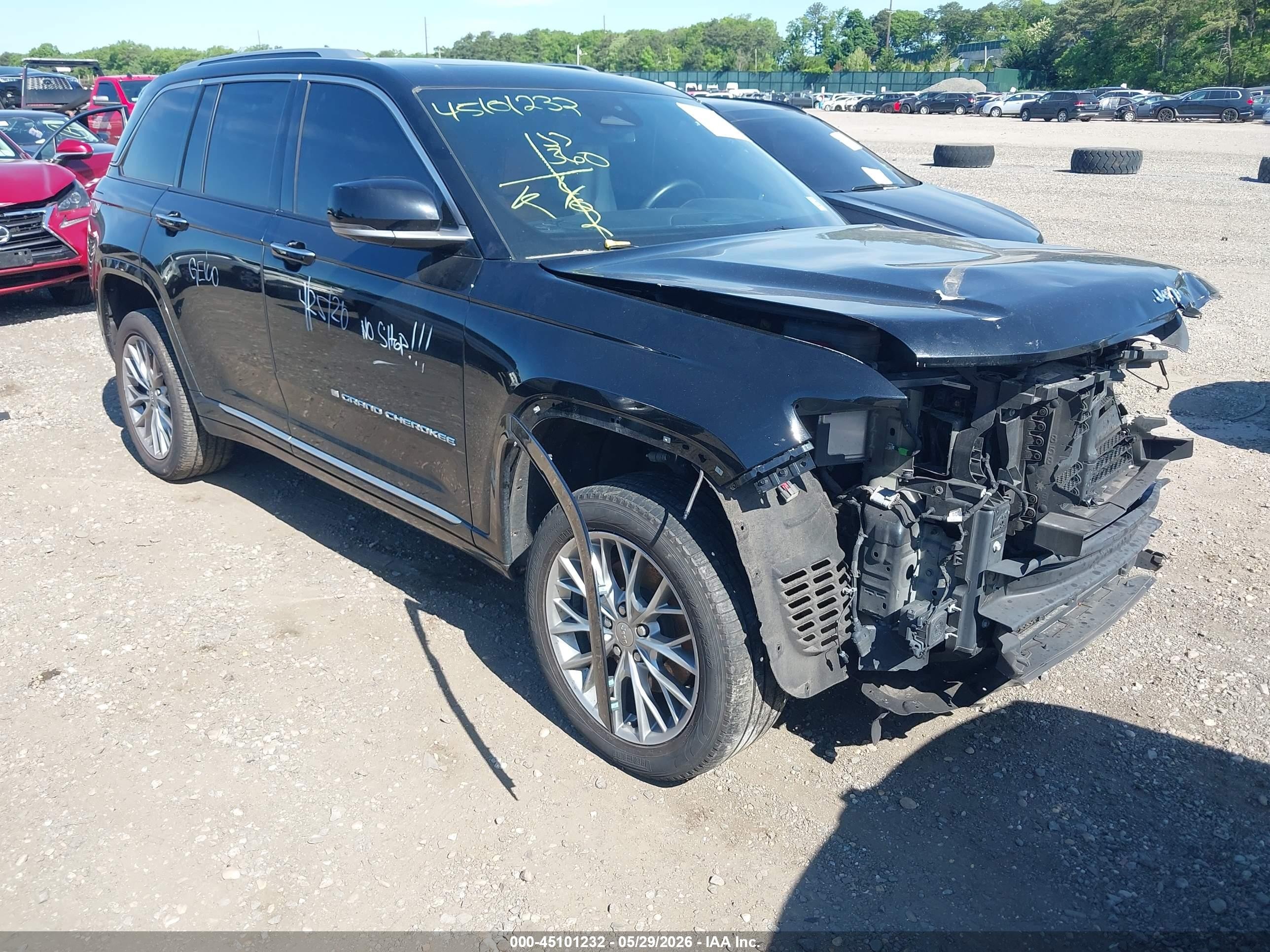 2022 Jeep Grand Cherokee Summit, VIN 1C4RJYE63N8767432 — All over