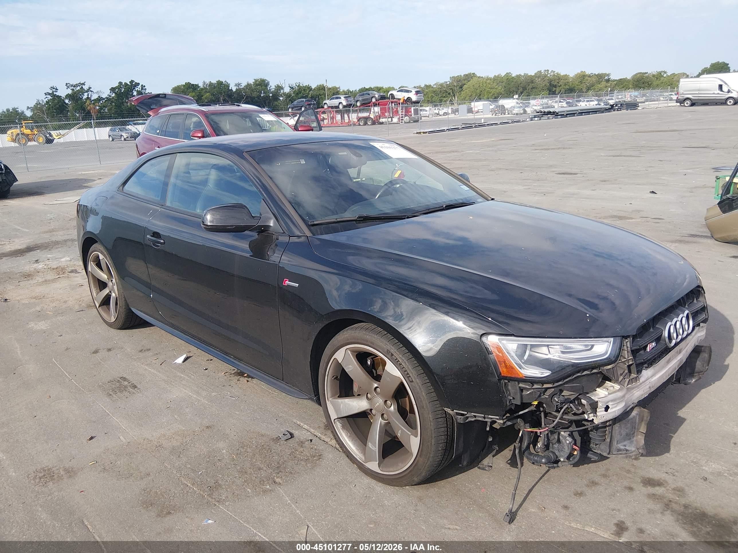 2016 Audi S5 Premium Plus, VIN WAUC4AFR6GA022230 — Перед