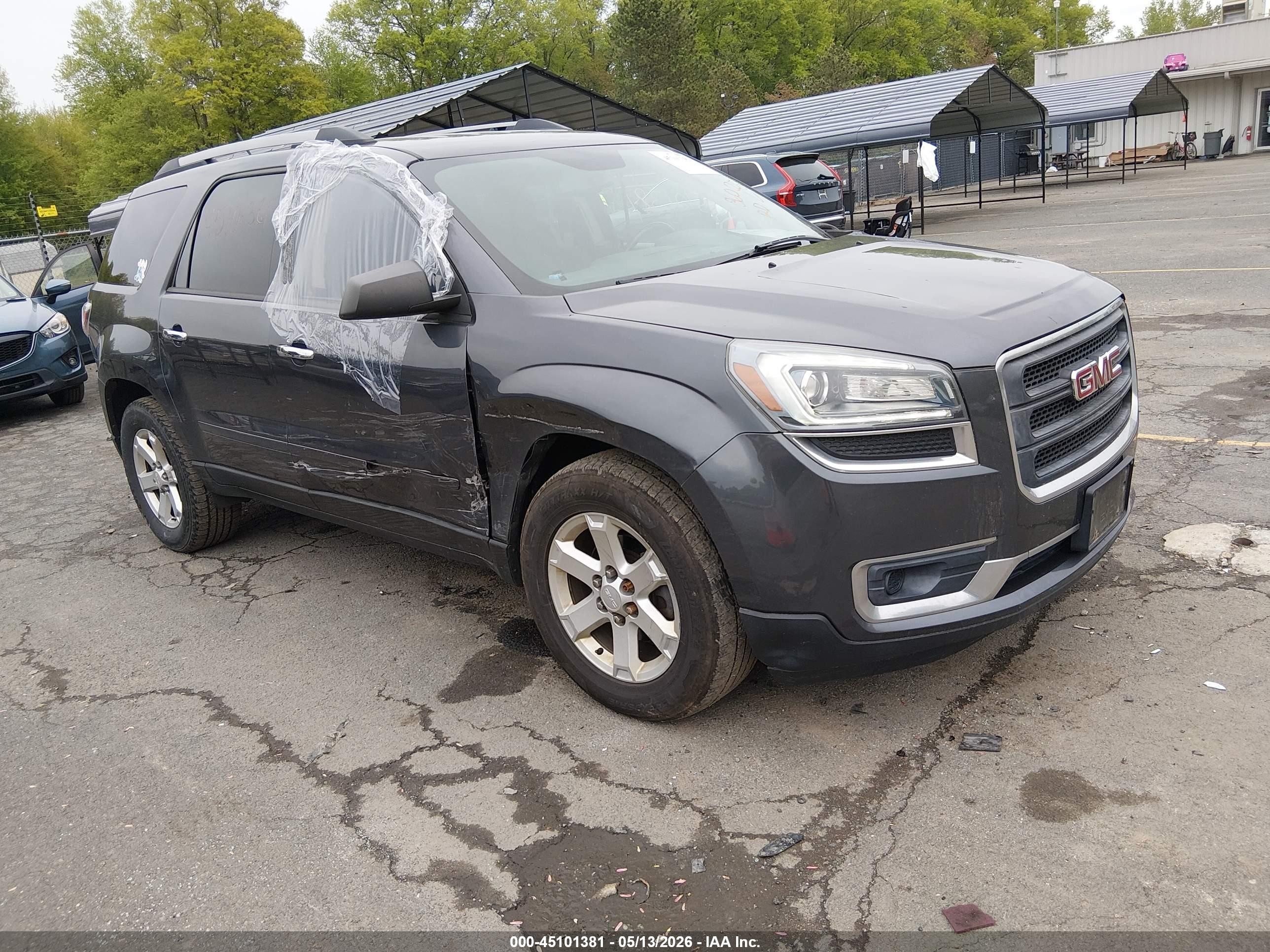 2014 GMC Acadia SLE, VIN 1GKKVPKD8EJ248327 — Side