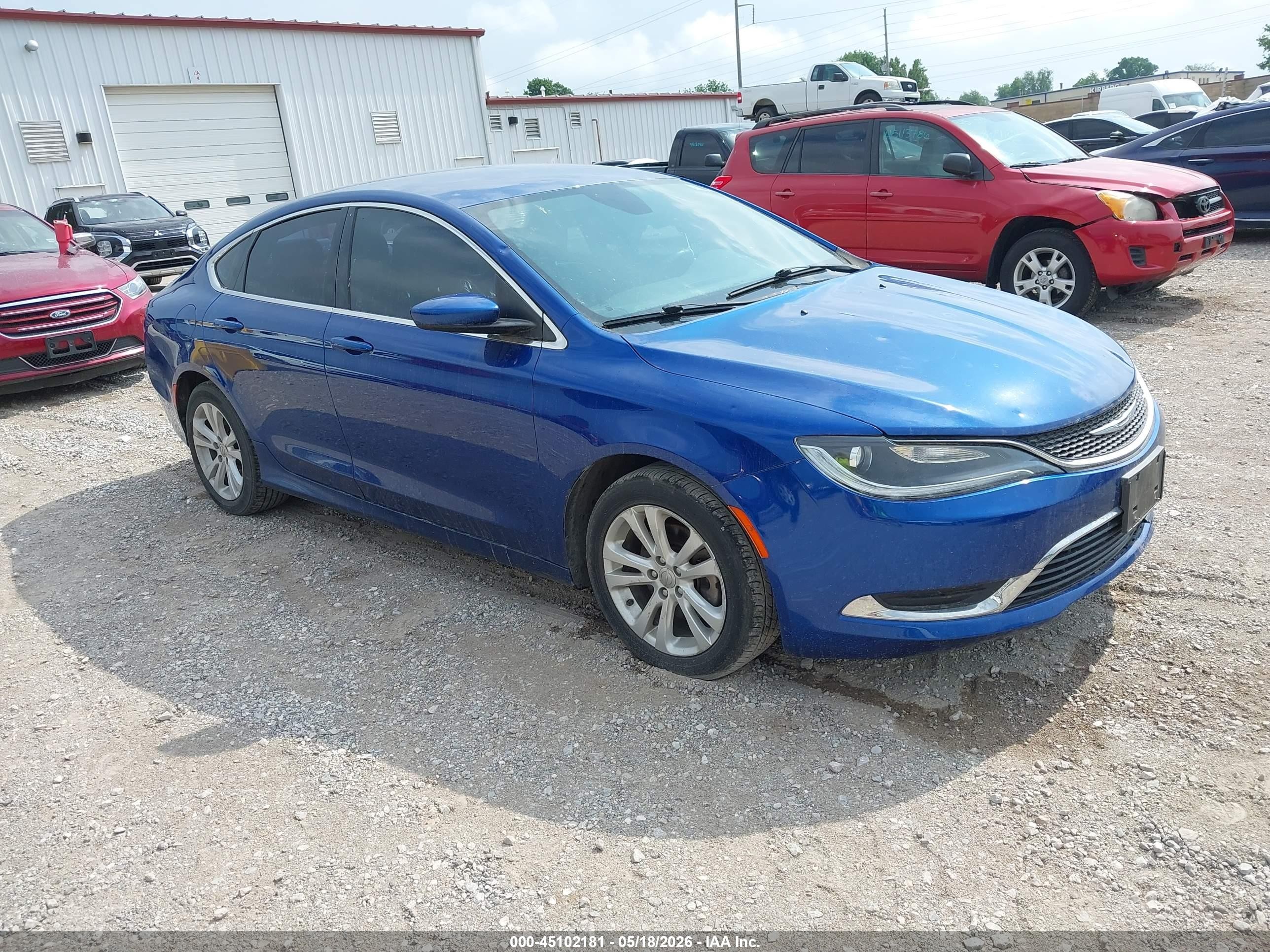 2015 Chrysler 200 Limited, VIN 1C3CCCAB3FN623943 — Hail