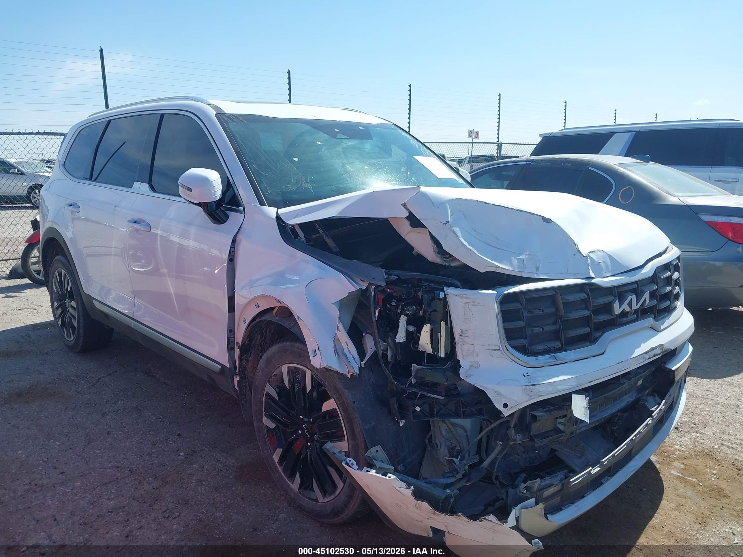 2024 Kia Telluride SX Prestige X-Line, VIN 5XYP5DGC1RG428304 — Перед