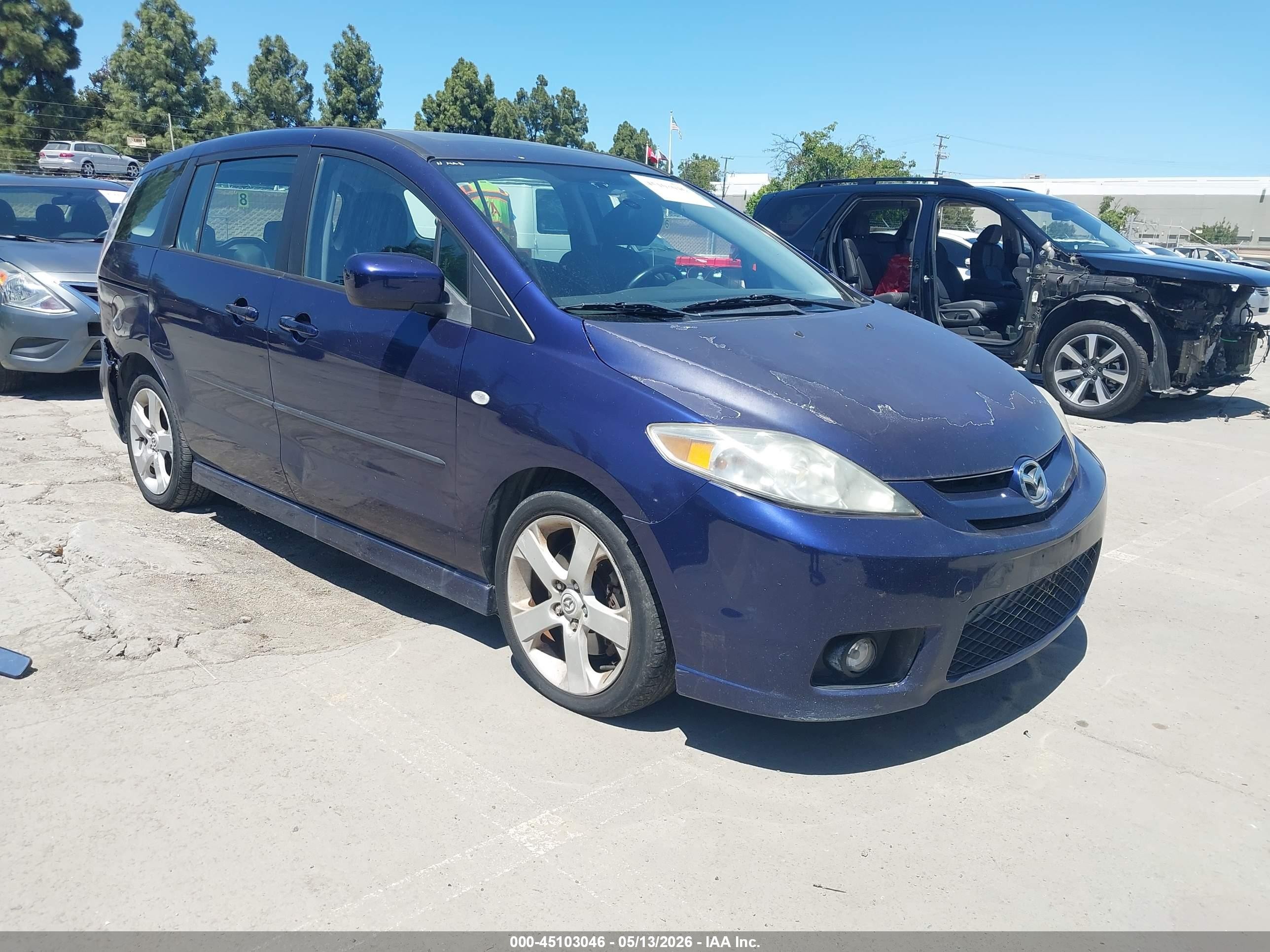 2007 Mazda 5 Sport, VIN JM1CR29LX70153989 — Обычный износ
