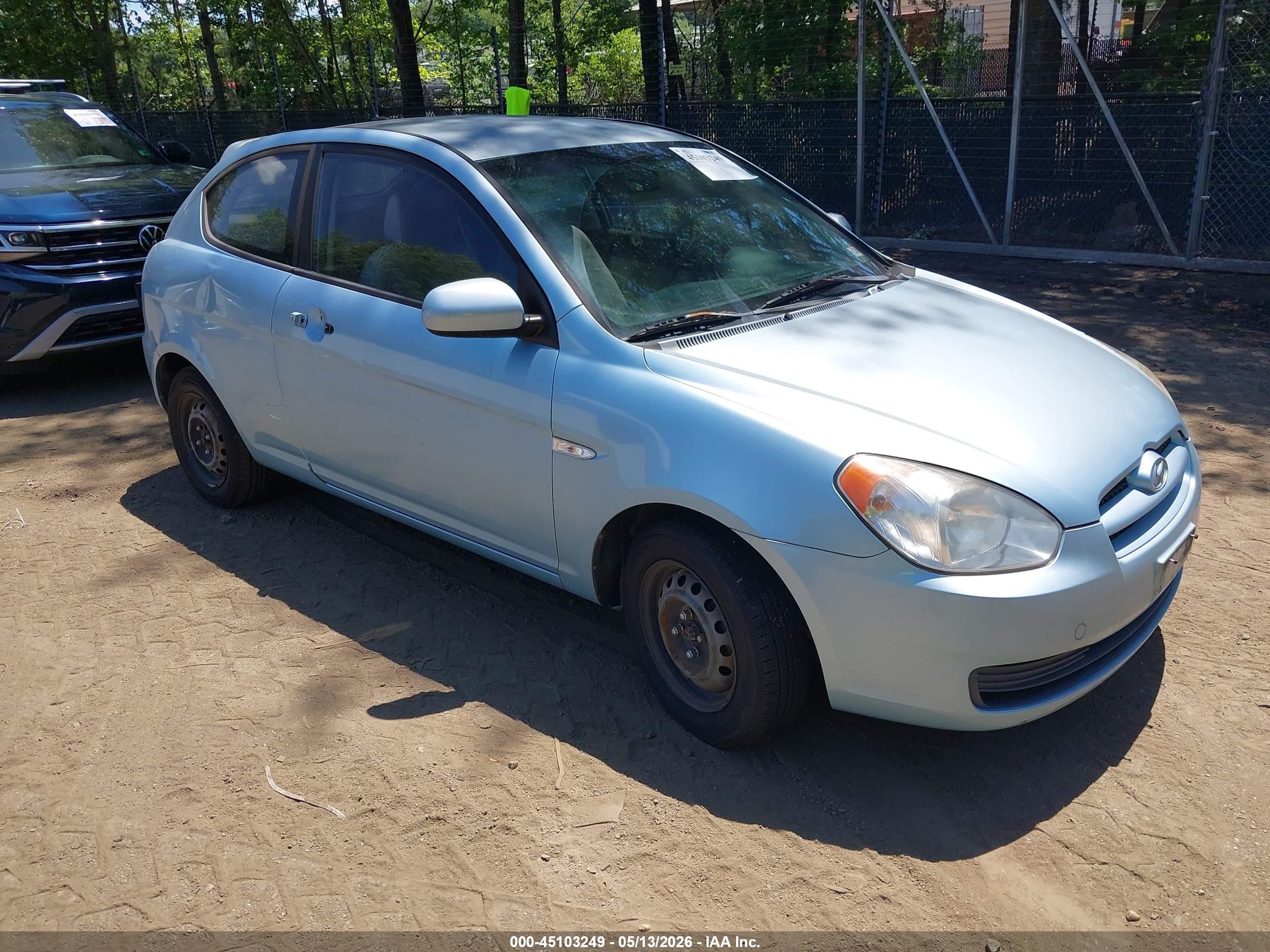 2010 Hyundai Accent GS, VIN KMHCM3AC4AU159881 — Normal wear