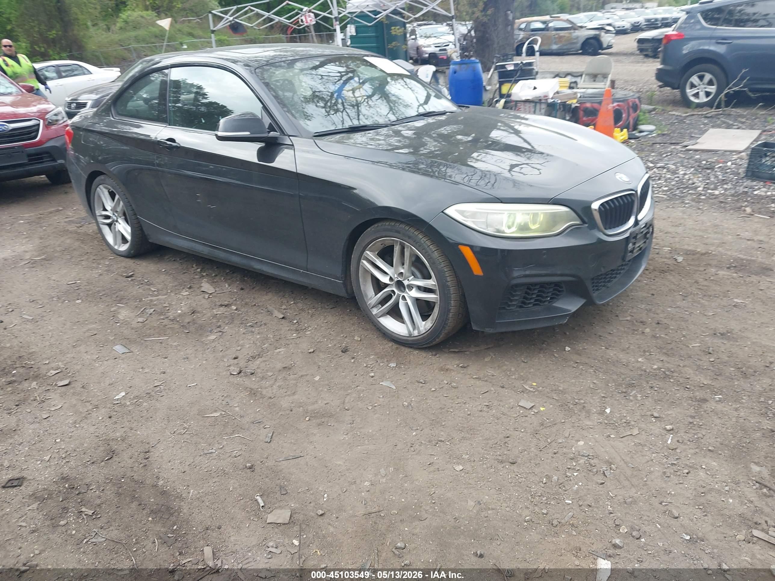 2014 BMW 2 Series 228i, VIN WBA1F5C5XEV255866 — Rear end