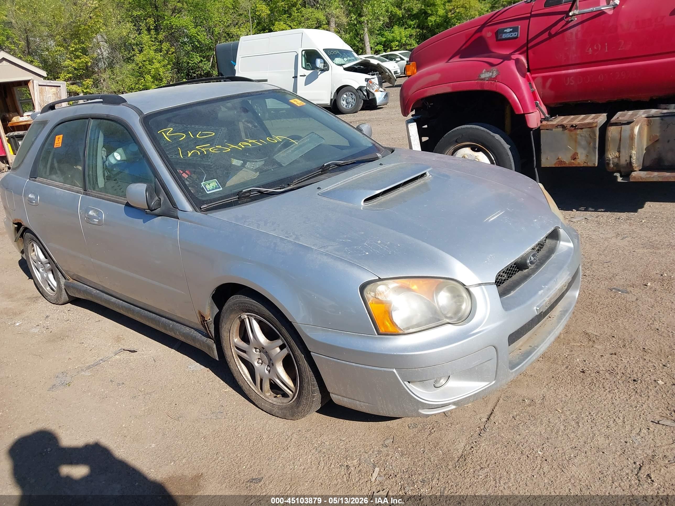 2004 Subaru Impreza WRX Special Sports, VIN JF1GG29624G800816 — Обычный износ