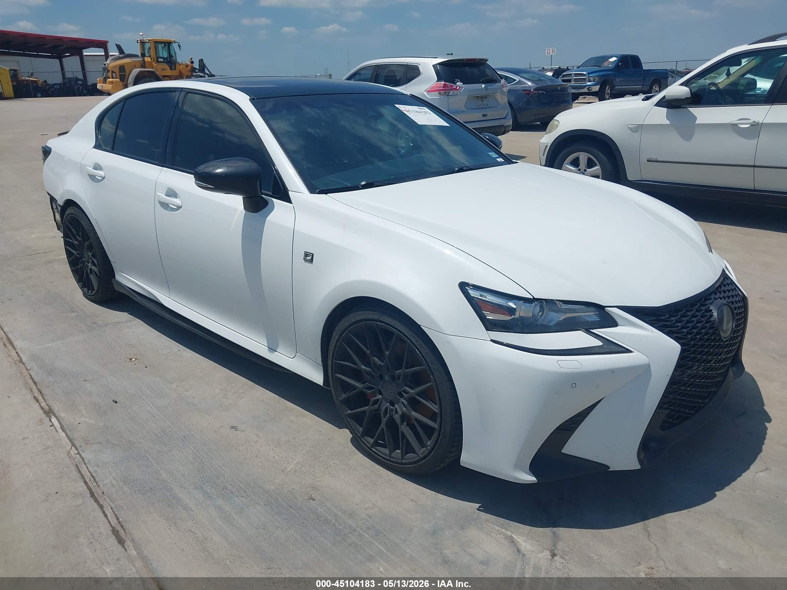 2019 Lexus GS 350 F Sport, VIN JTHCZ1BL0KA010975 — Rear end