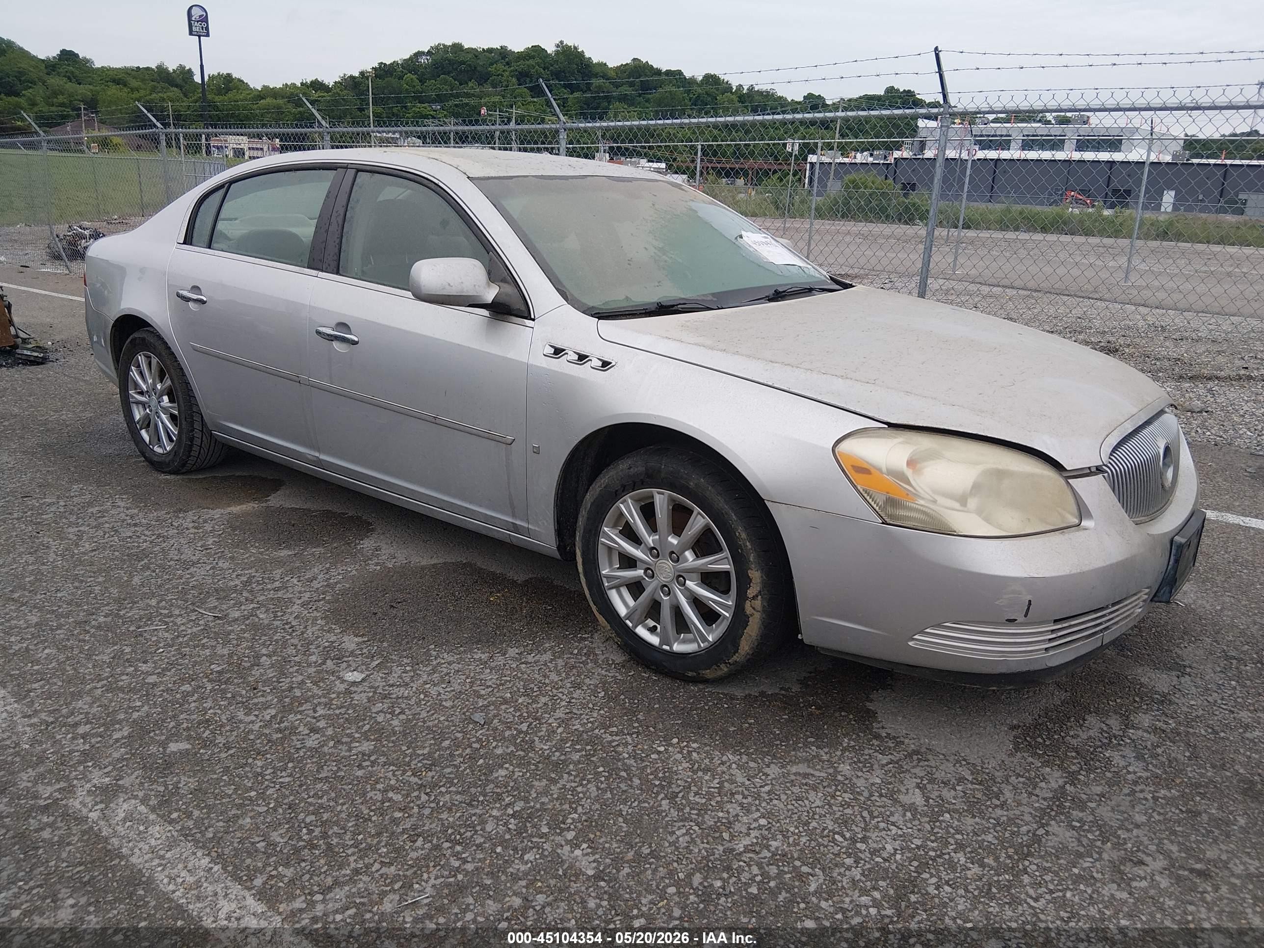 2009 Buick Lucerne CXL-4, VIN 1G4HD57M19U110599 — Normal wear