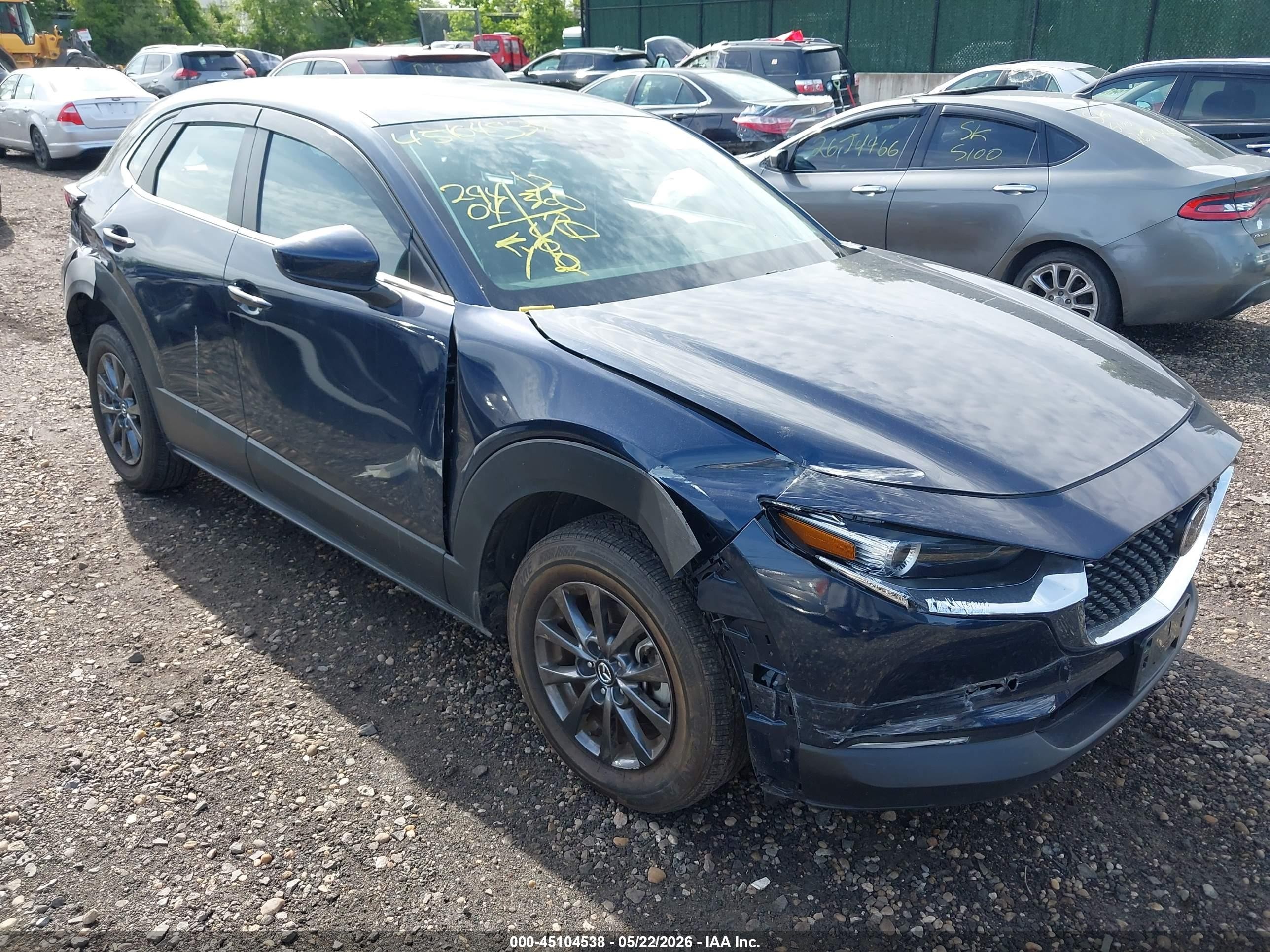 2022 Mazda CX-30 S, VIN 3MVDMBAL8NM409621 — All over