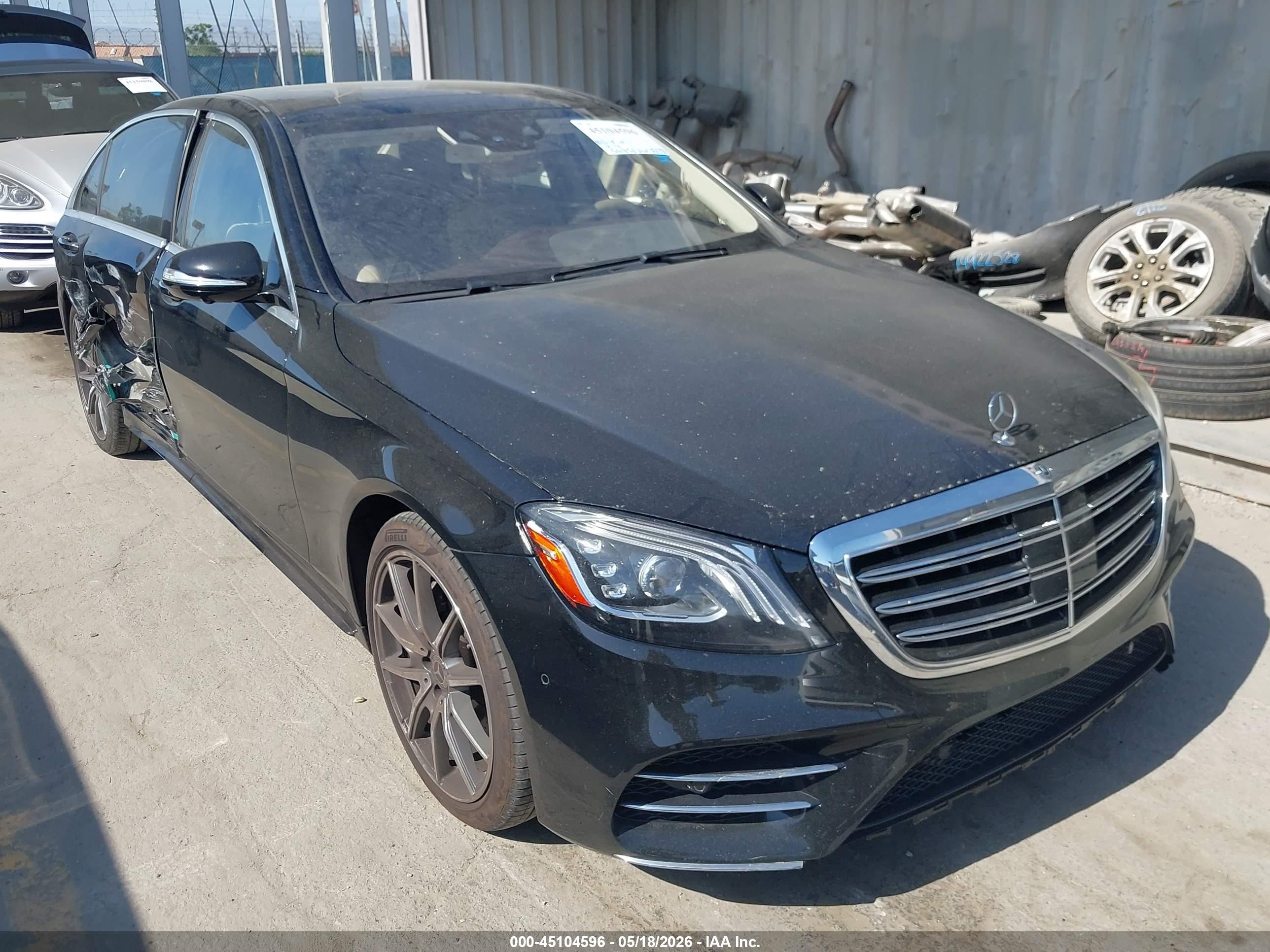 2018 Mercedes-Benz S 450, VIN WDDUG6GB5JA348207 — Side