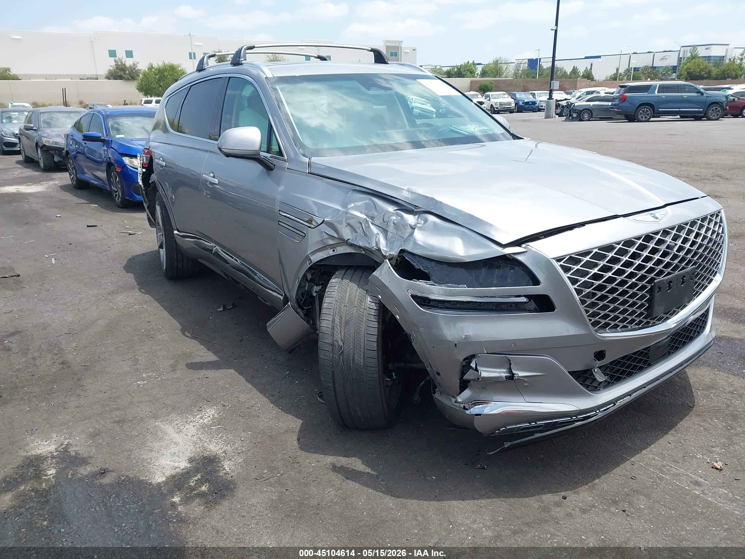 2024 Genesis GV80, VIN KMUHCESC6RU170770 — Front end