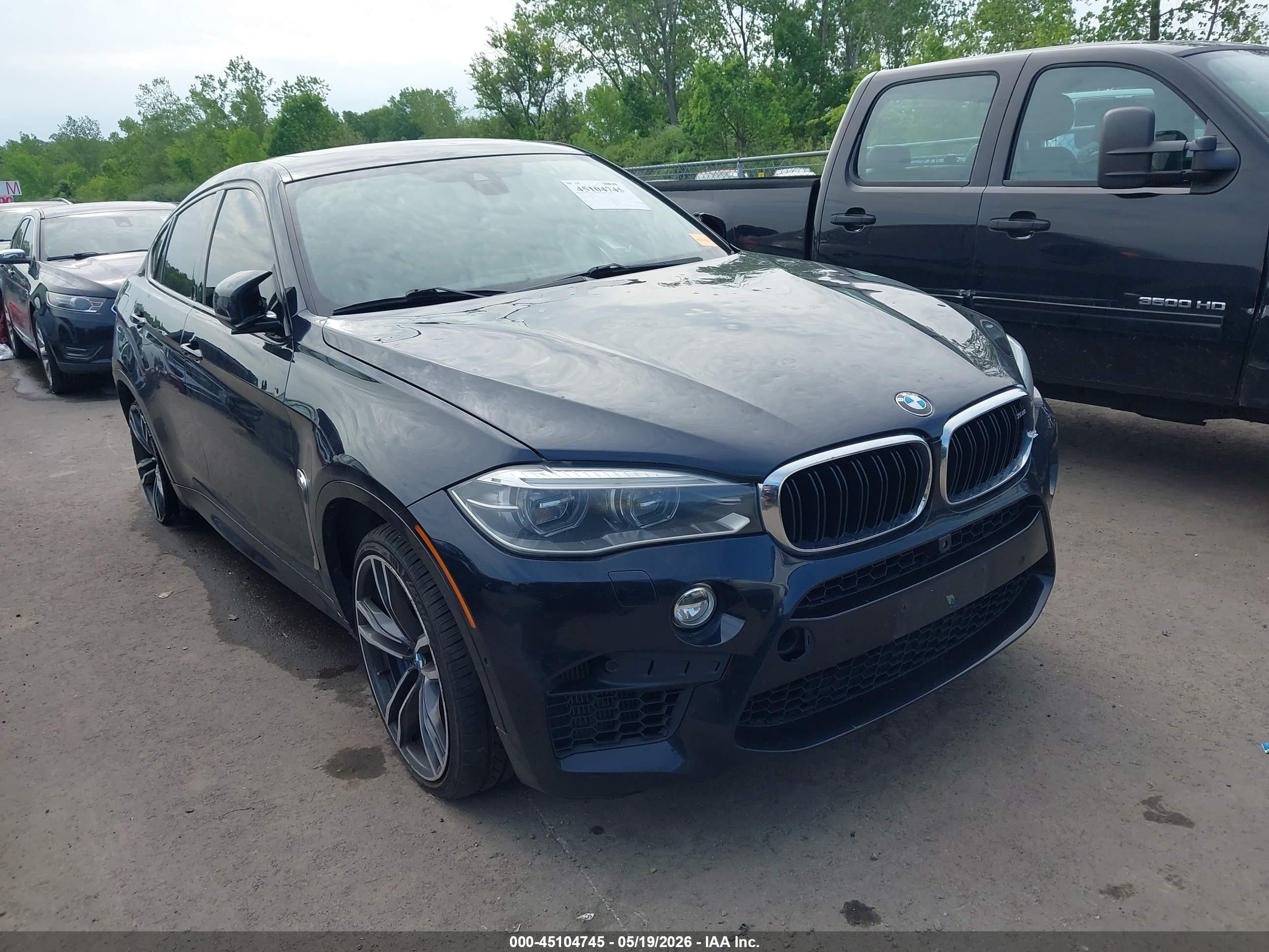 2017 BMW X6 M, VIN 5YMKW8C57H0R43924 — Hail