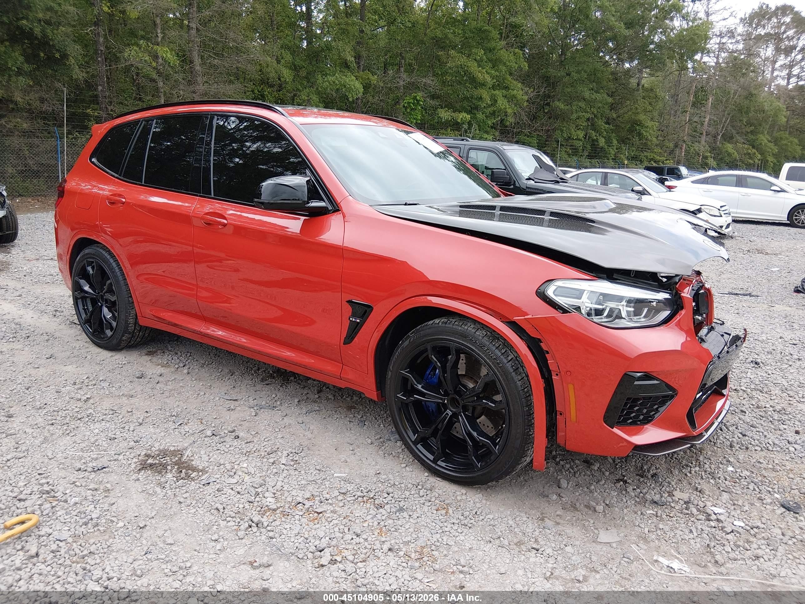 2020 BMW X3 M, VIN 5YMTS0C01LLA57968 — Front end