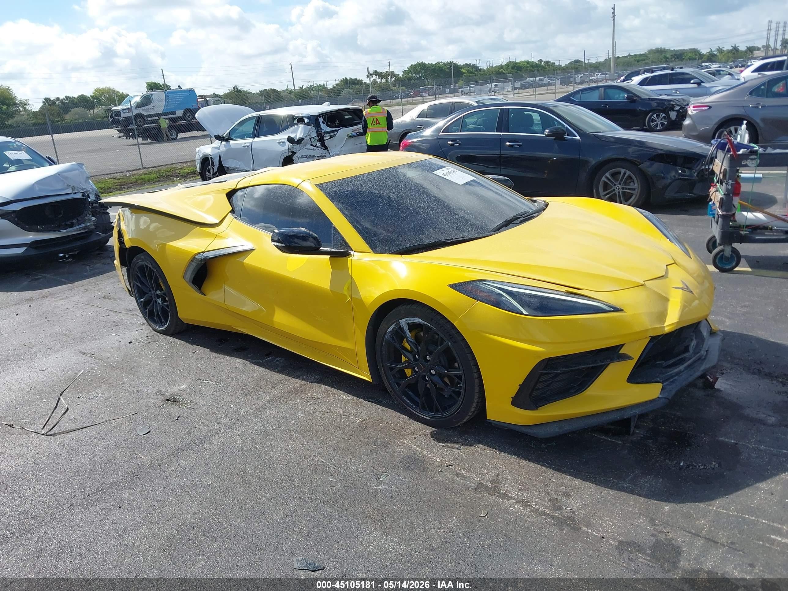 2026 Chevrolet Corvette 1LT, VIN 1G1YA2D4XT5104441 — Rear end