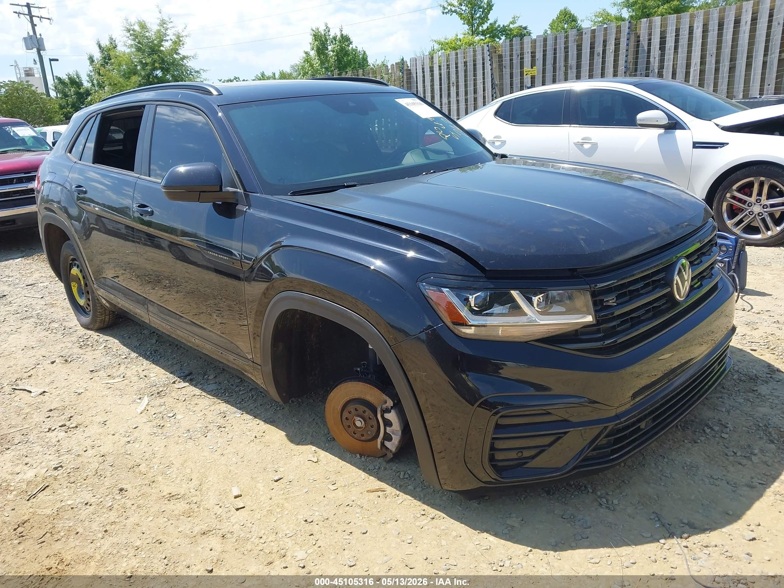 2023 Volkswagen Atlas SEL, VIN 1V2SE2CA9PC217628 — Theft recovery