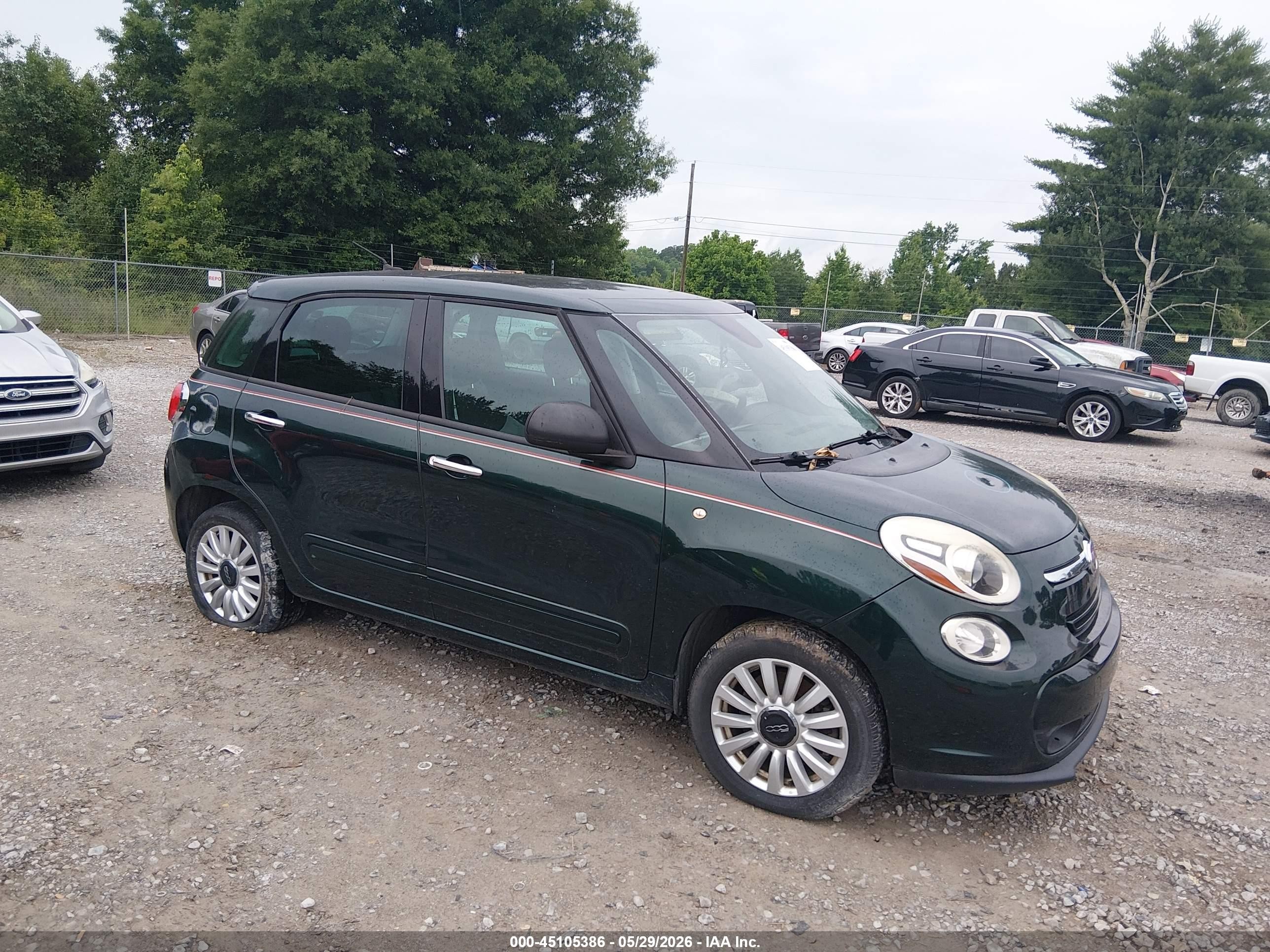 2014 FIAT 500L Easy, VIN ZFBCFABH6EZ016472 — Not stated
