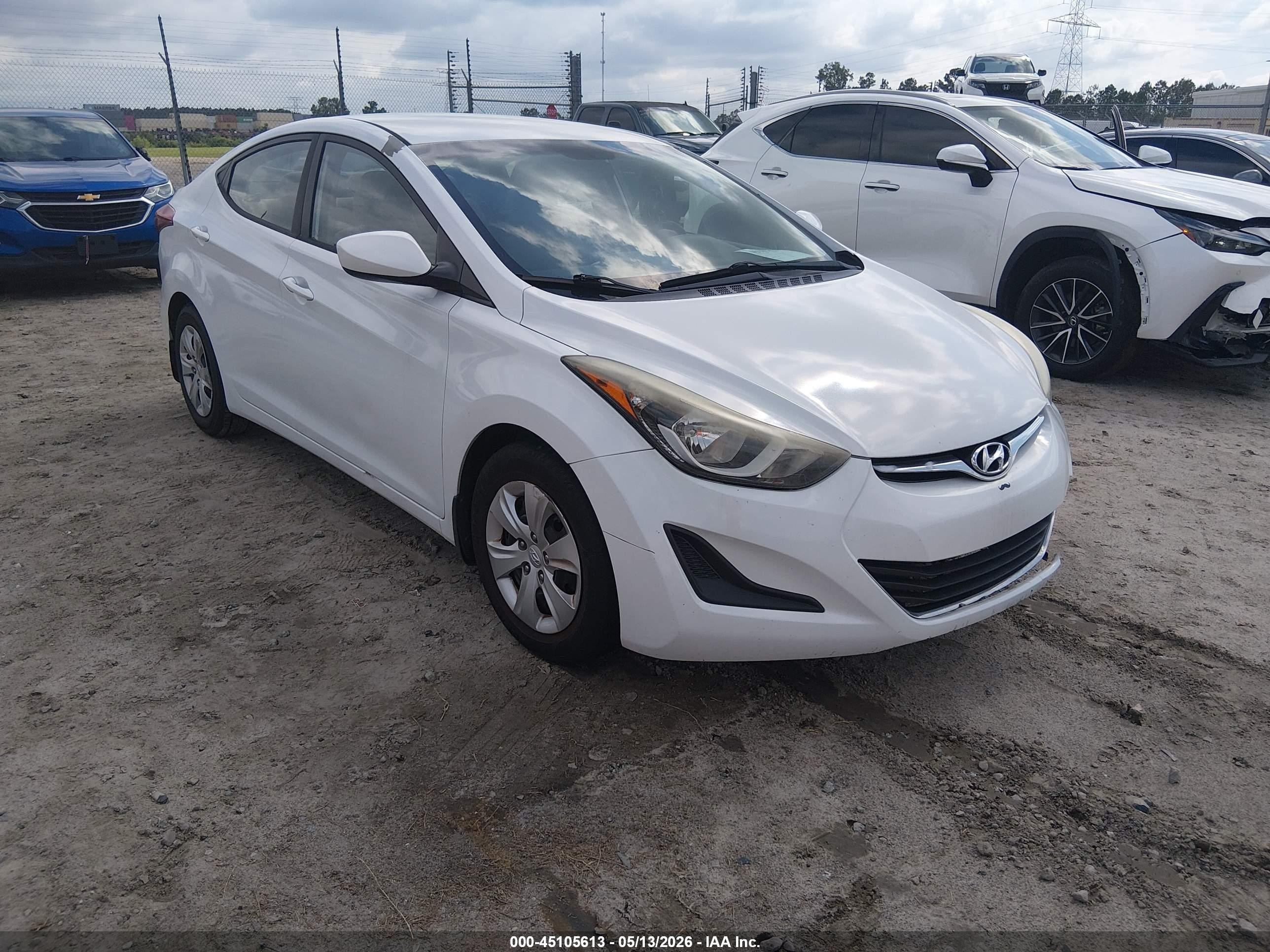 2016 Hyundai Elantra Value Edition, VIN 5NPDH4AEXGH786477 — All over