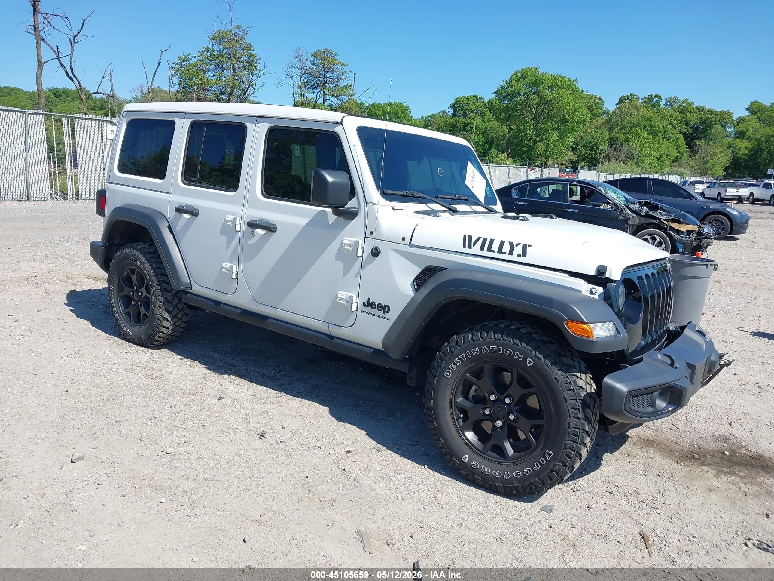 2023 Jeep Wrangler Sport S, VIN 1C4HJXDG7PW560699 — Front end