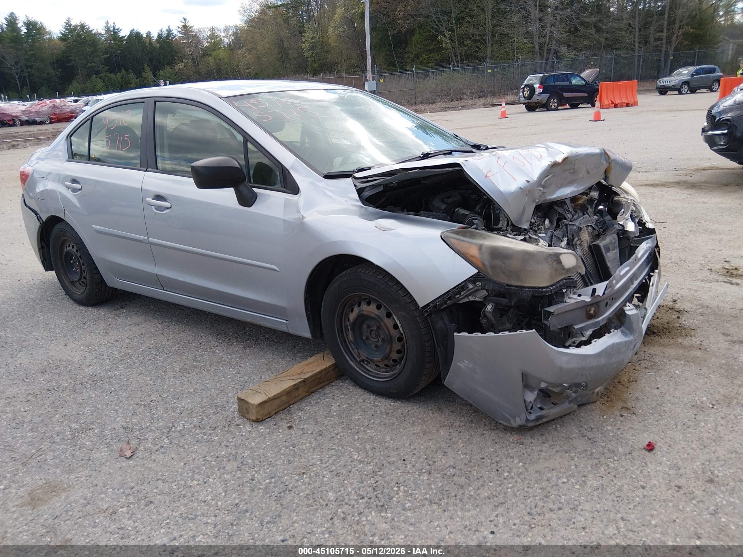 2015 Subaru Impreza, VIN JF1GJAA61FH005809 — Front end