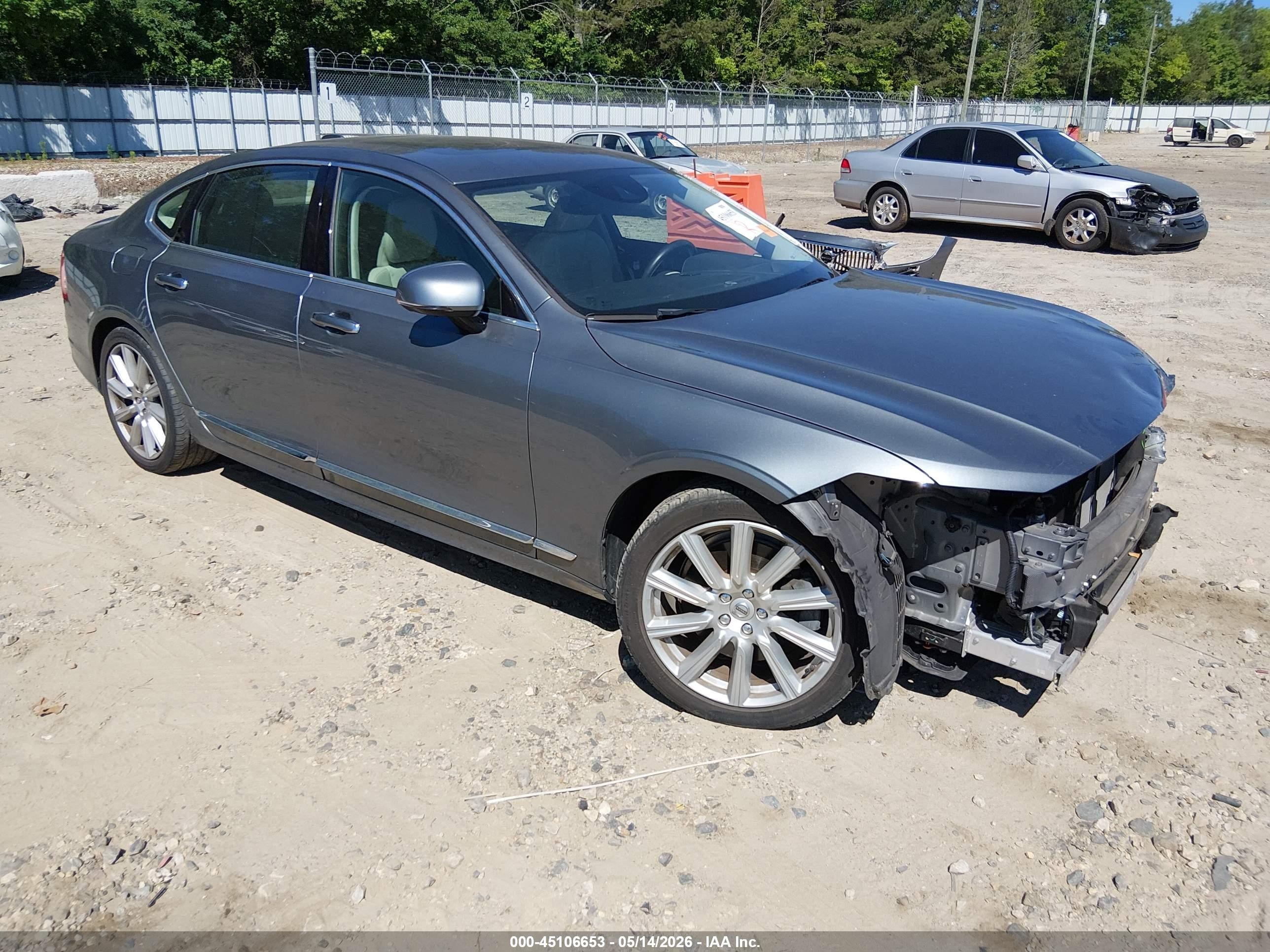 2020 Volvo S90 Inscription, VIN LVYA22ML3LP170226 — Front end