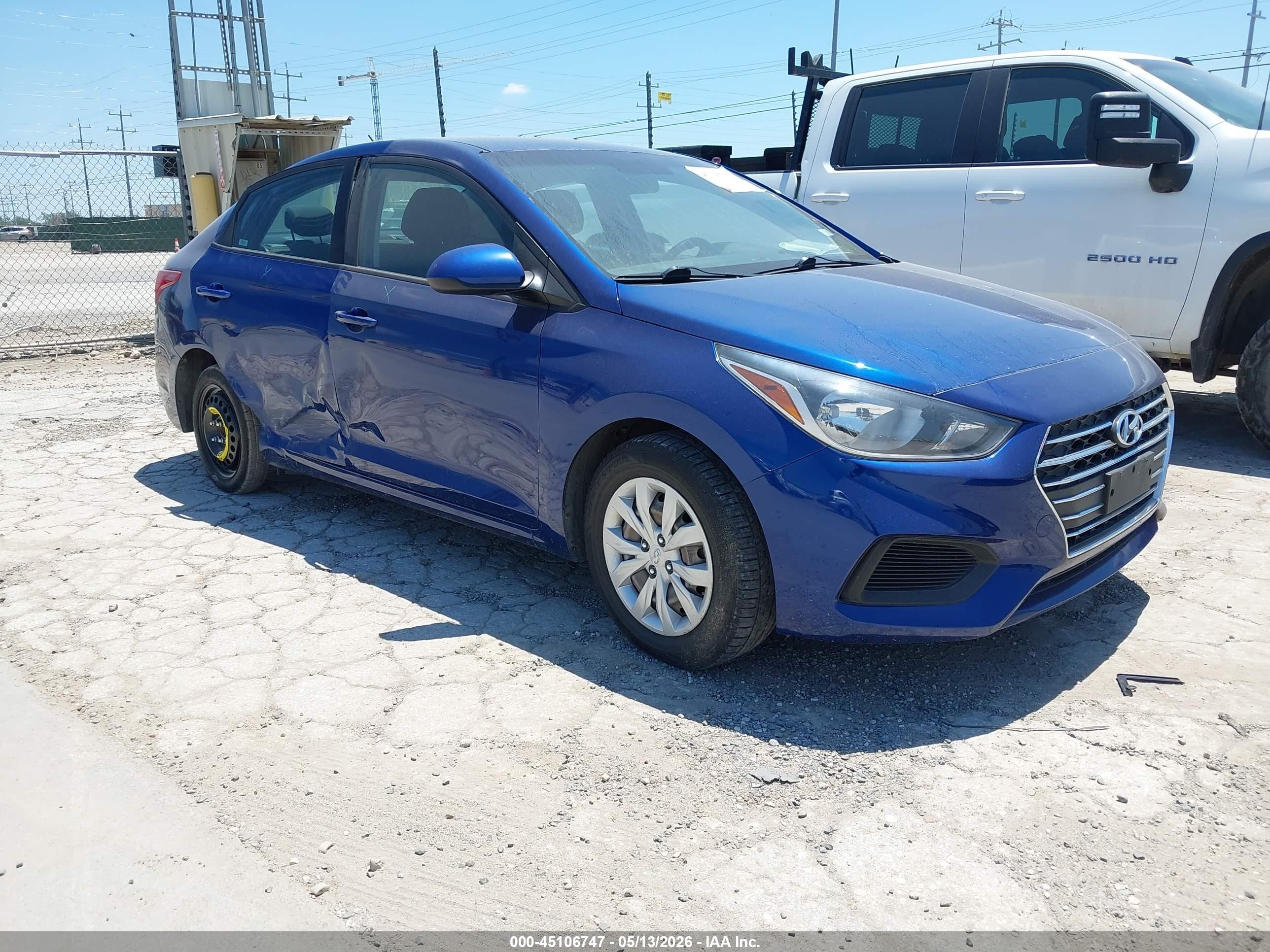 2021 Hyundai Accent SE, VIN 3KPC24A60ME147465 — Side