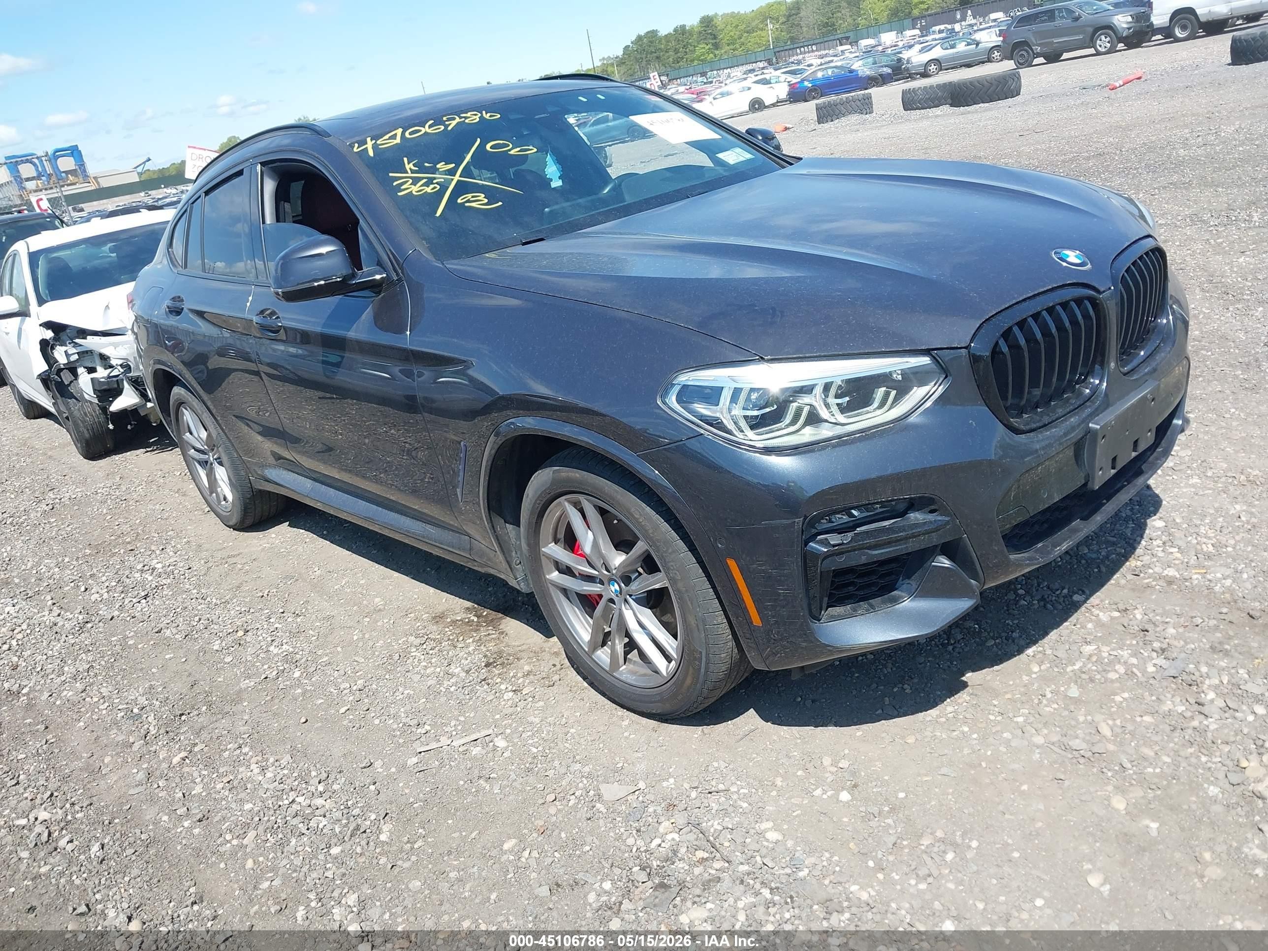 2021 BMW X4 M40i, VIN 5UX2V5C08M9E58729 — Front end