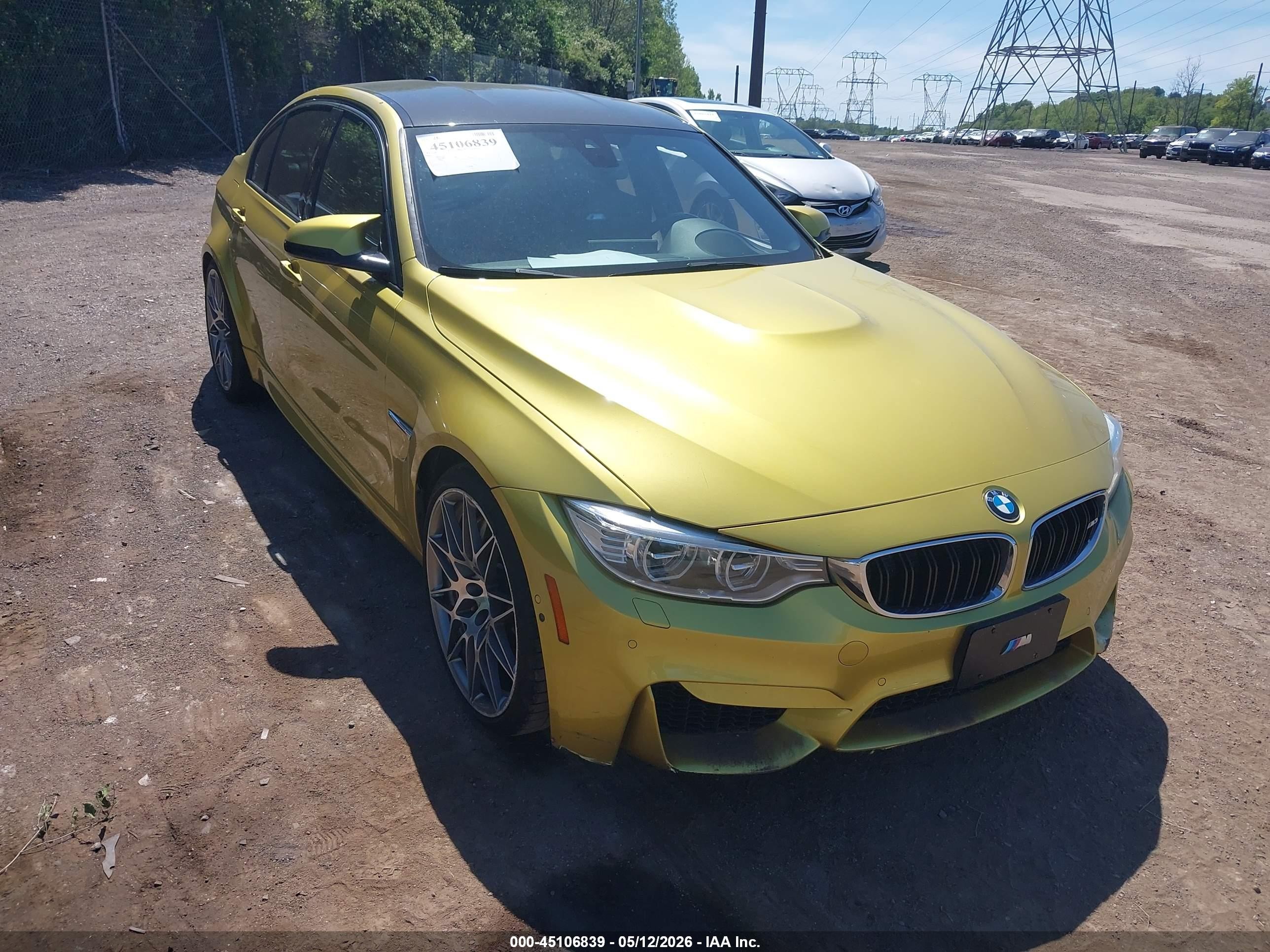 2016 BMW M3, VIN WBS8M9C50G5D31463 — Mechanical