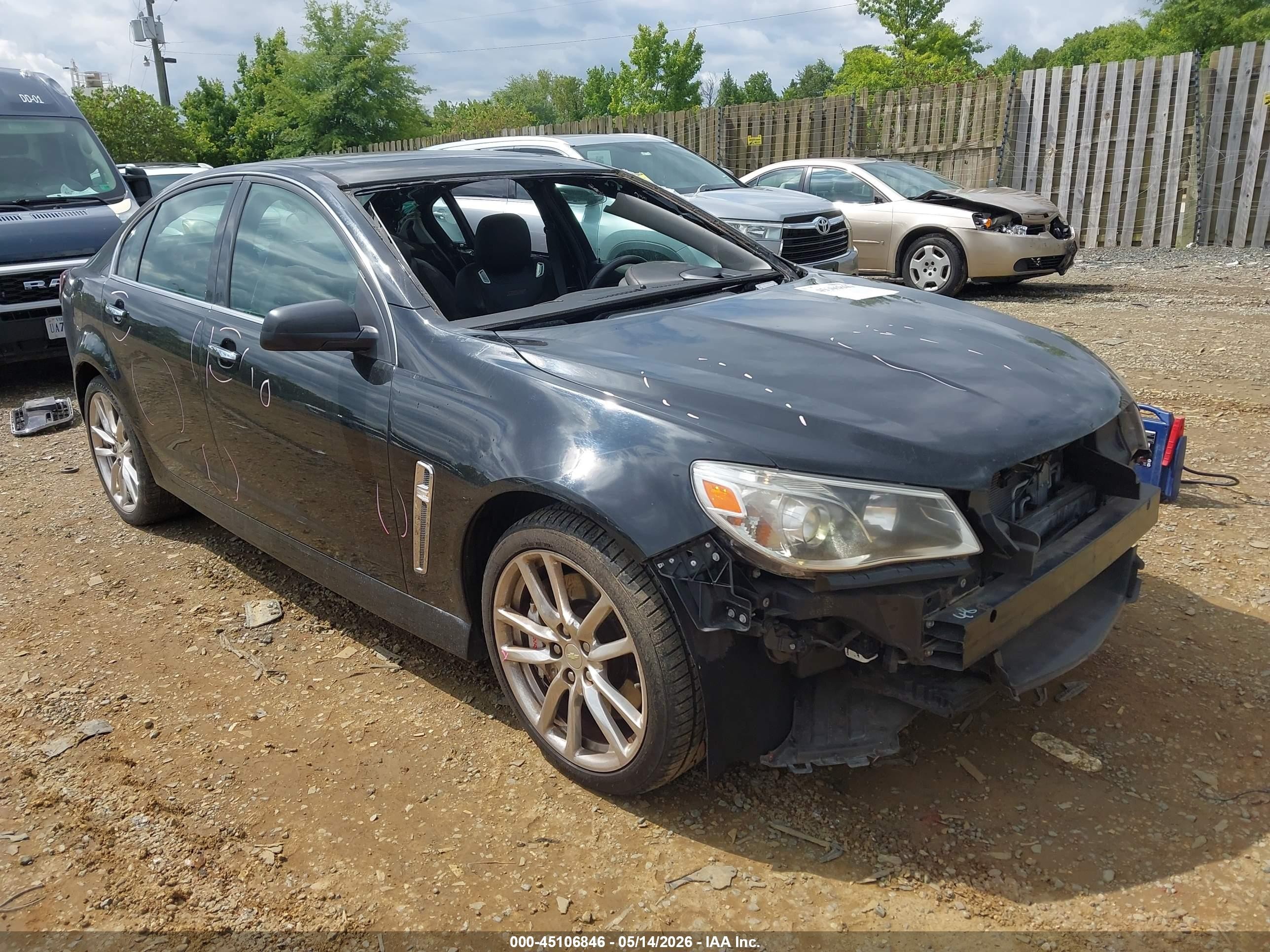 2014 Chevrolet SS, VIN 6G3F15RWXEL929861 — Front end
