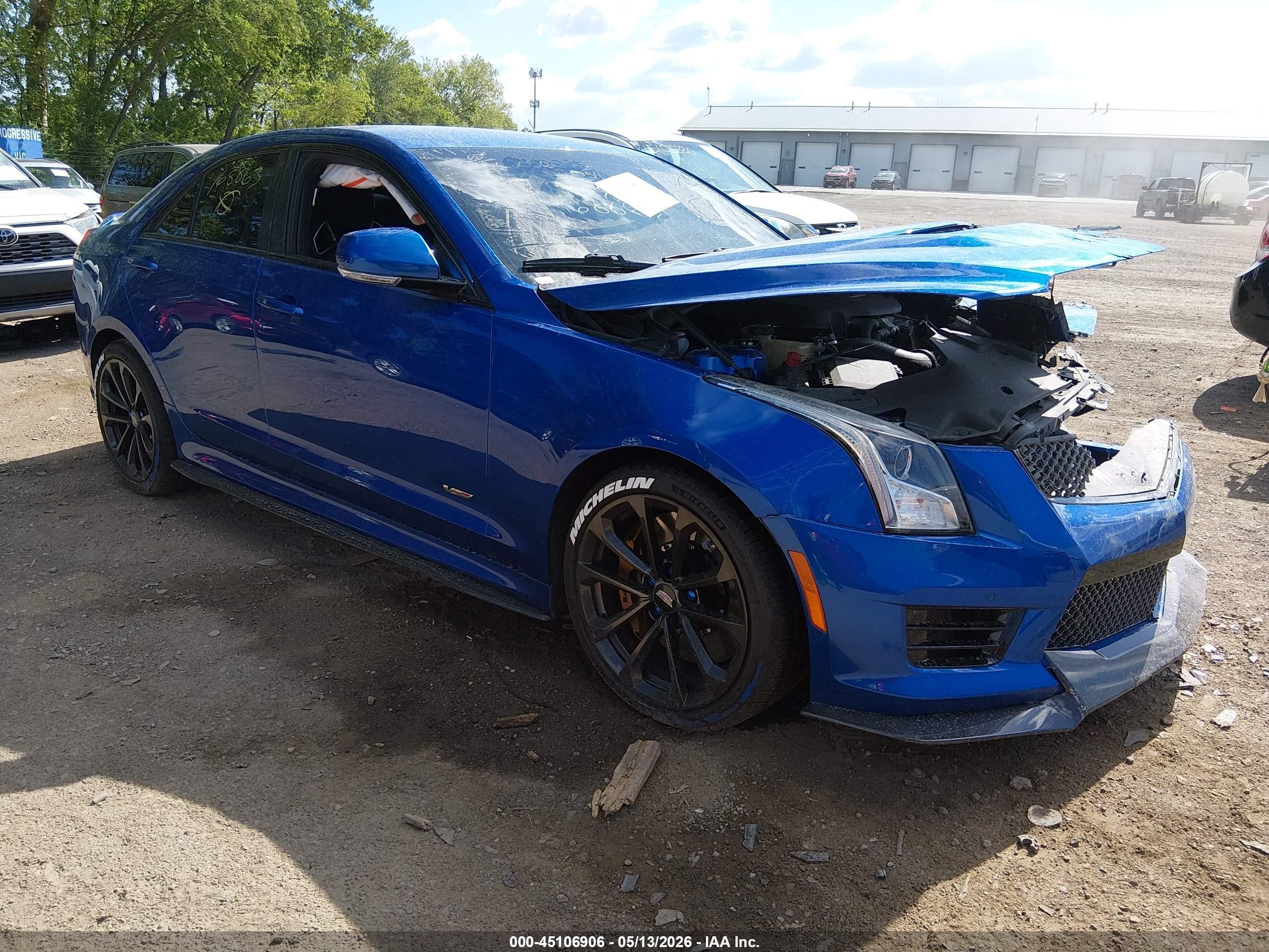 2018 Cadillac ATS-V, VIN 1G6AL5SY5J0168863 — Перед