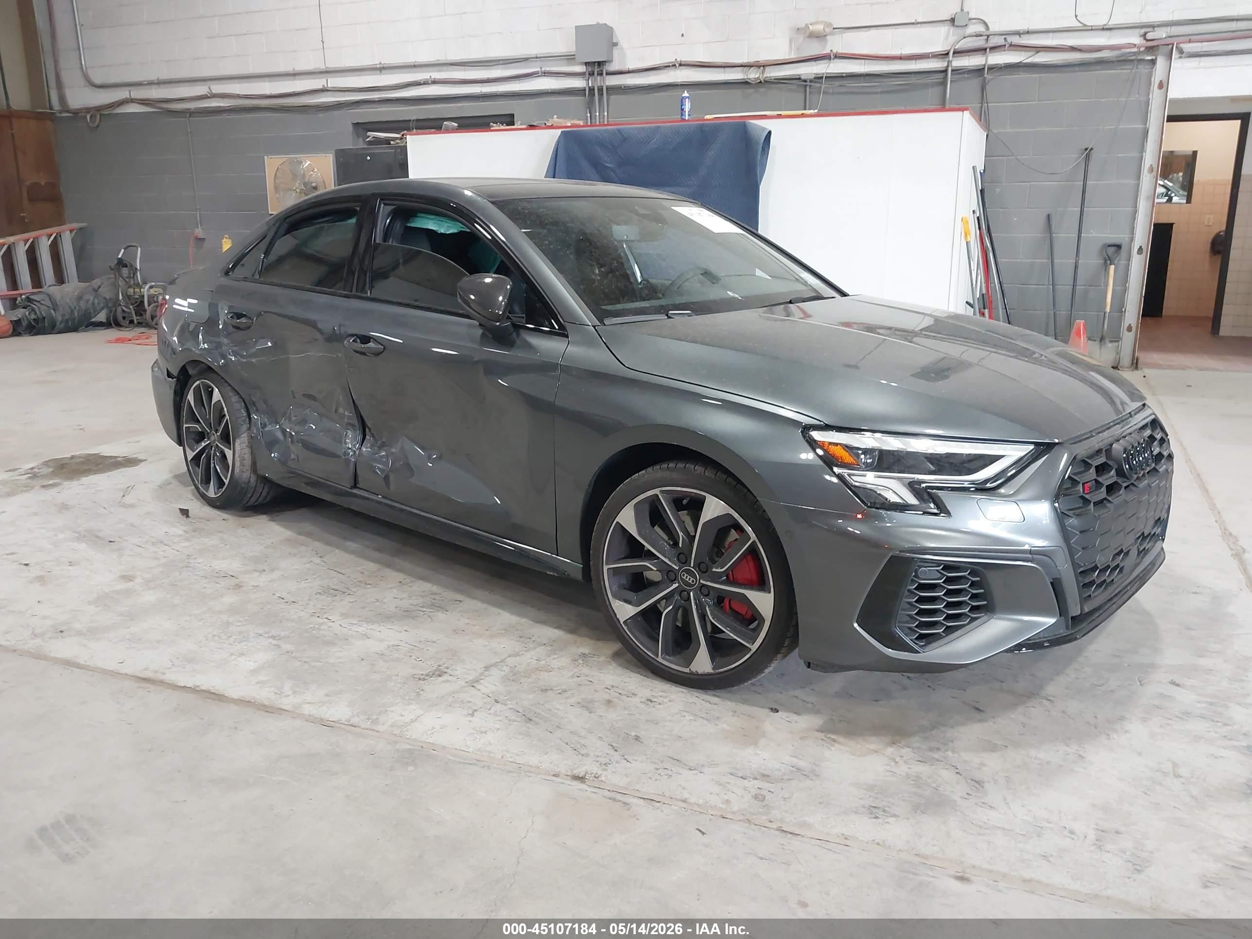 2024 Audi S3 Premium Plus, VIN WAUH3DGY0RA137974 — Side