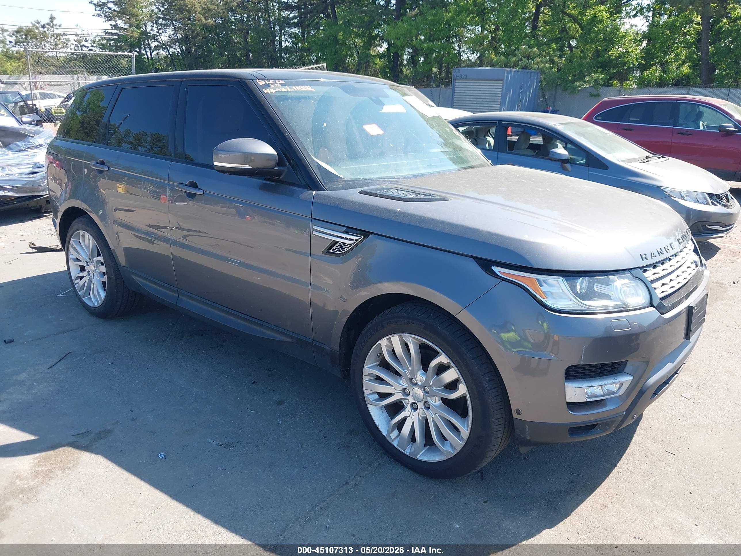 2014 Land Rover Range Rover Sport HSE, VIN SALWR2WF4EA322397 — Biohazard / chemical