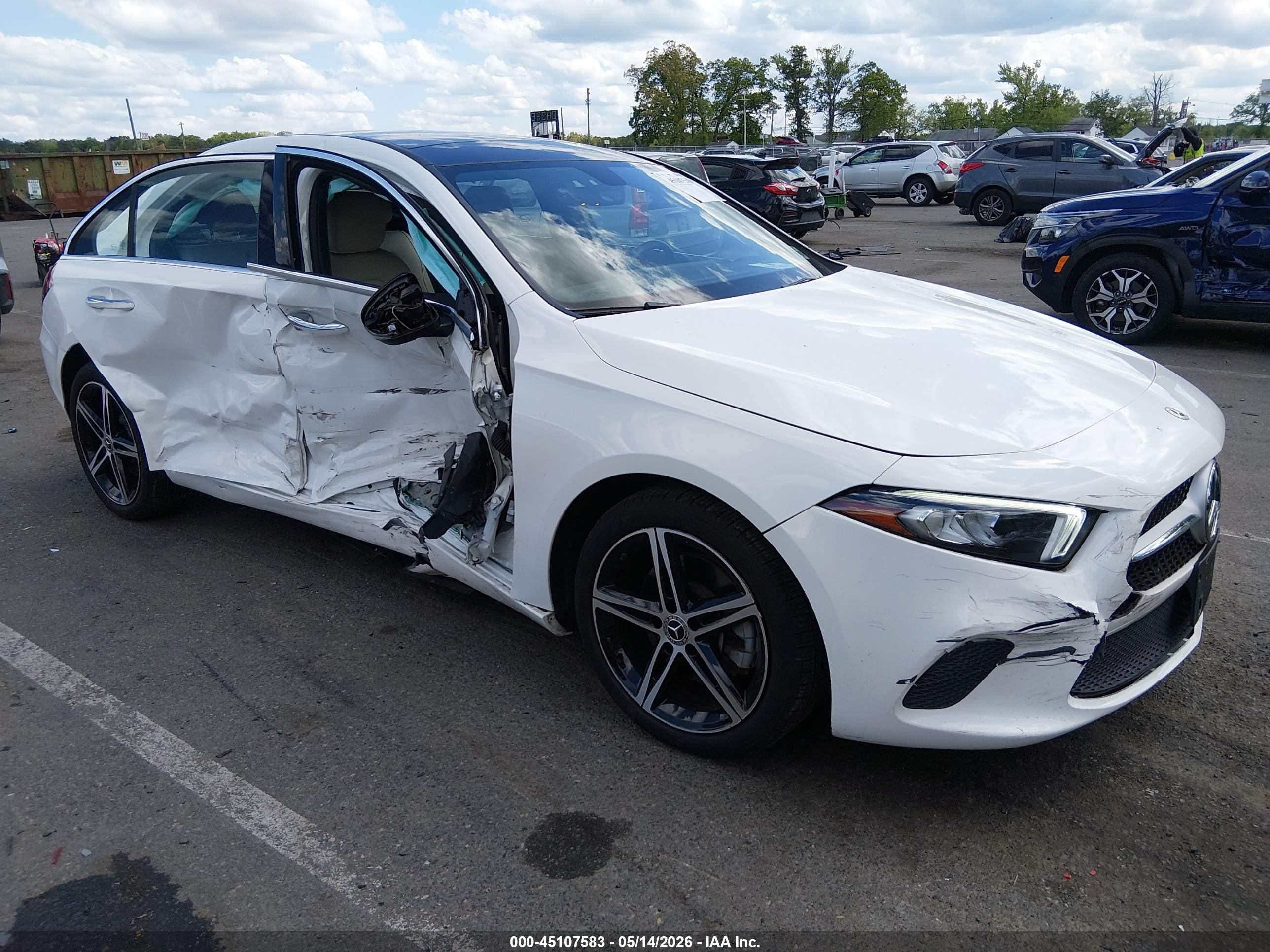 2021 Mercedes-Benz A 220, VIN W1K3G4FB8MJ305308 — Side