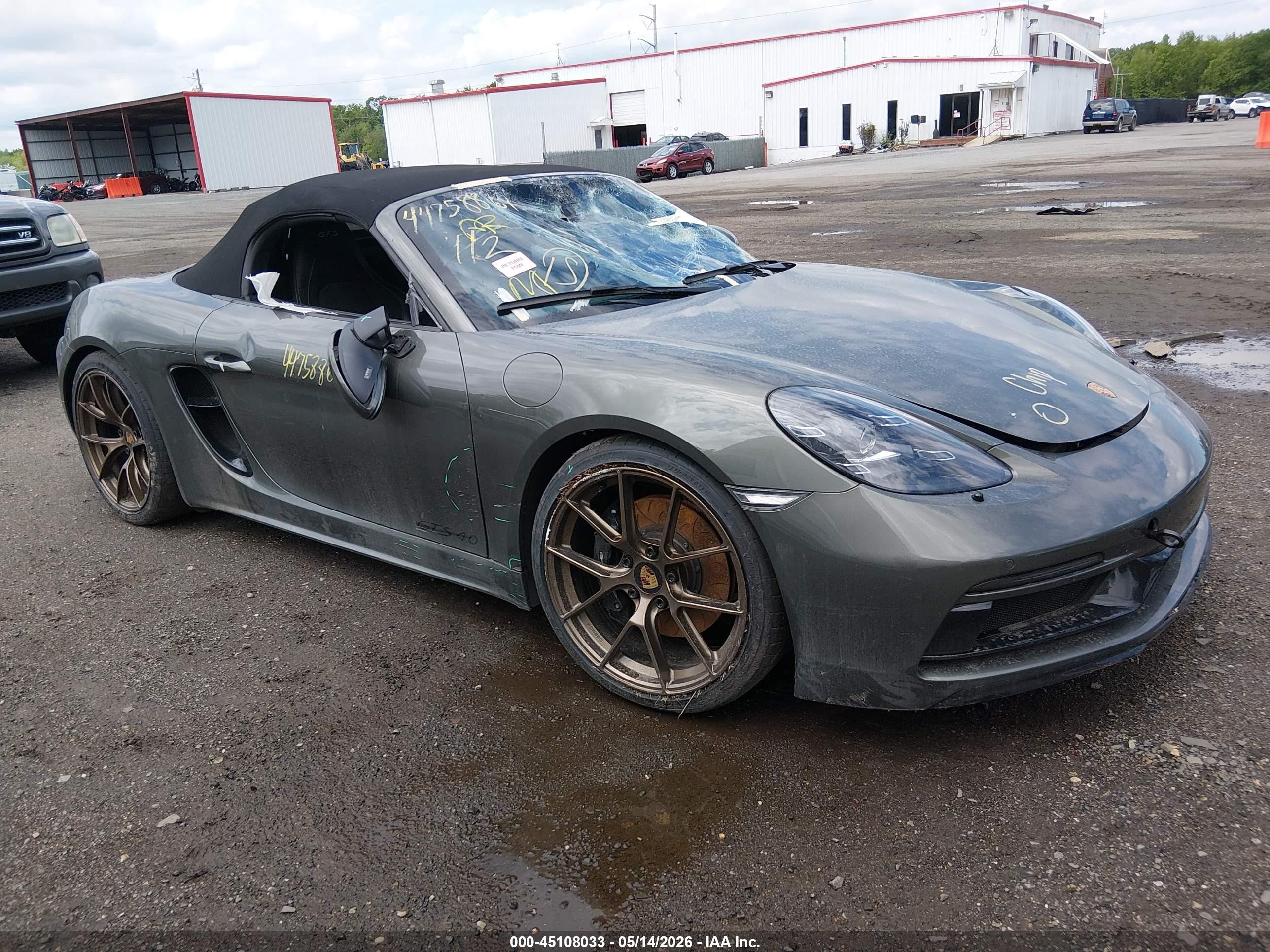 2024 Porsche 718 Boxster GTS 4.0, VIN WP0CD2A86RK228331 — Front end