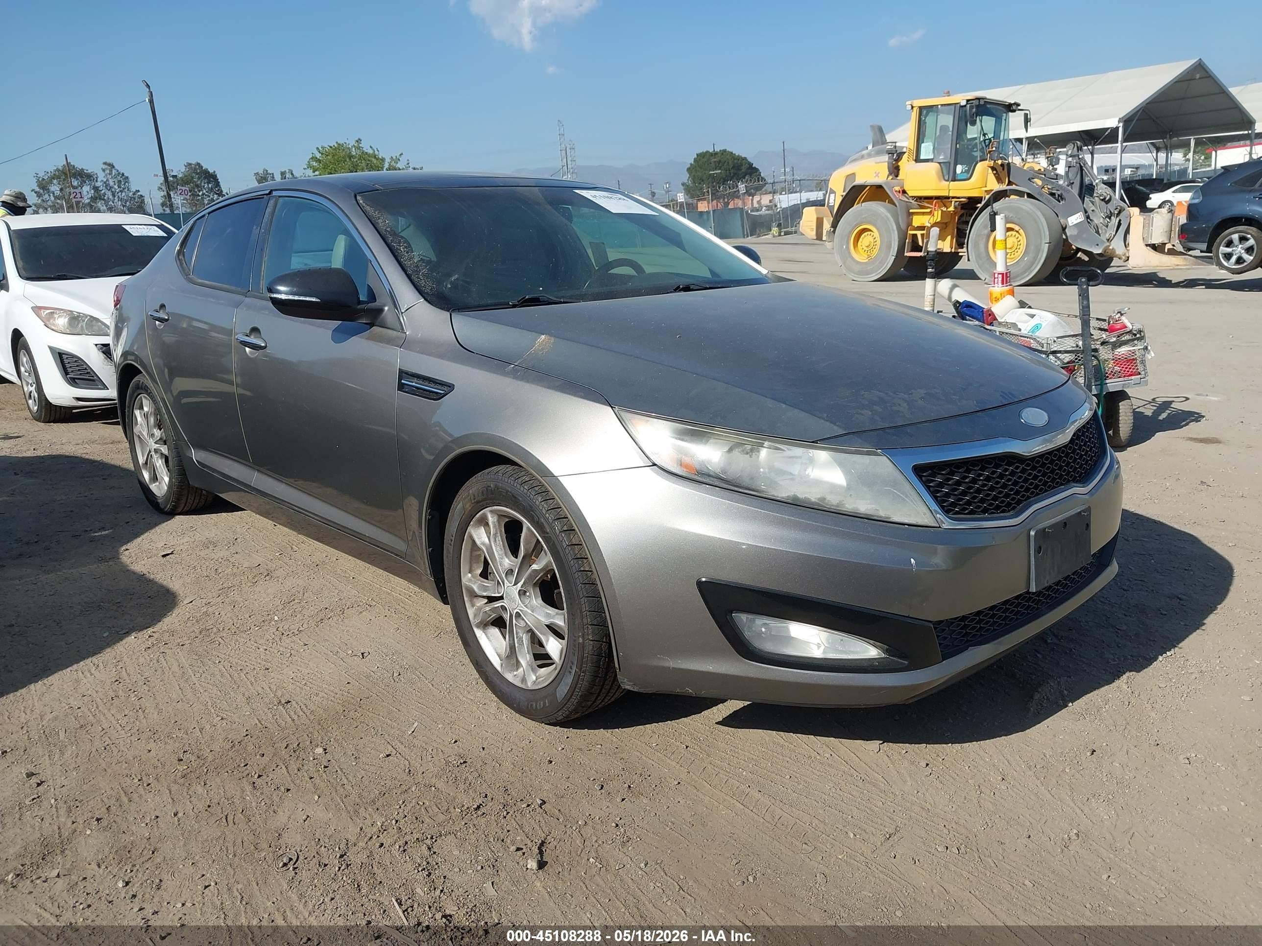 2013 Kia Optima EX, VIN 5XXGN4A78DG202236 — Not stated