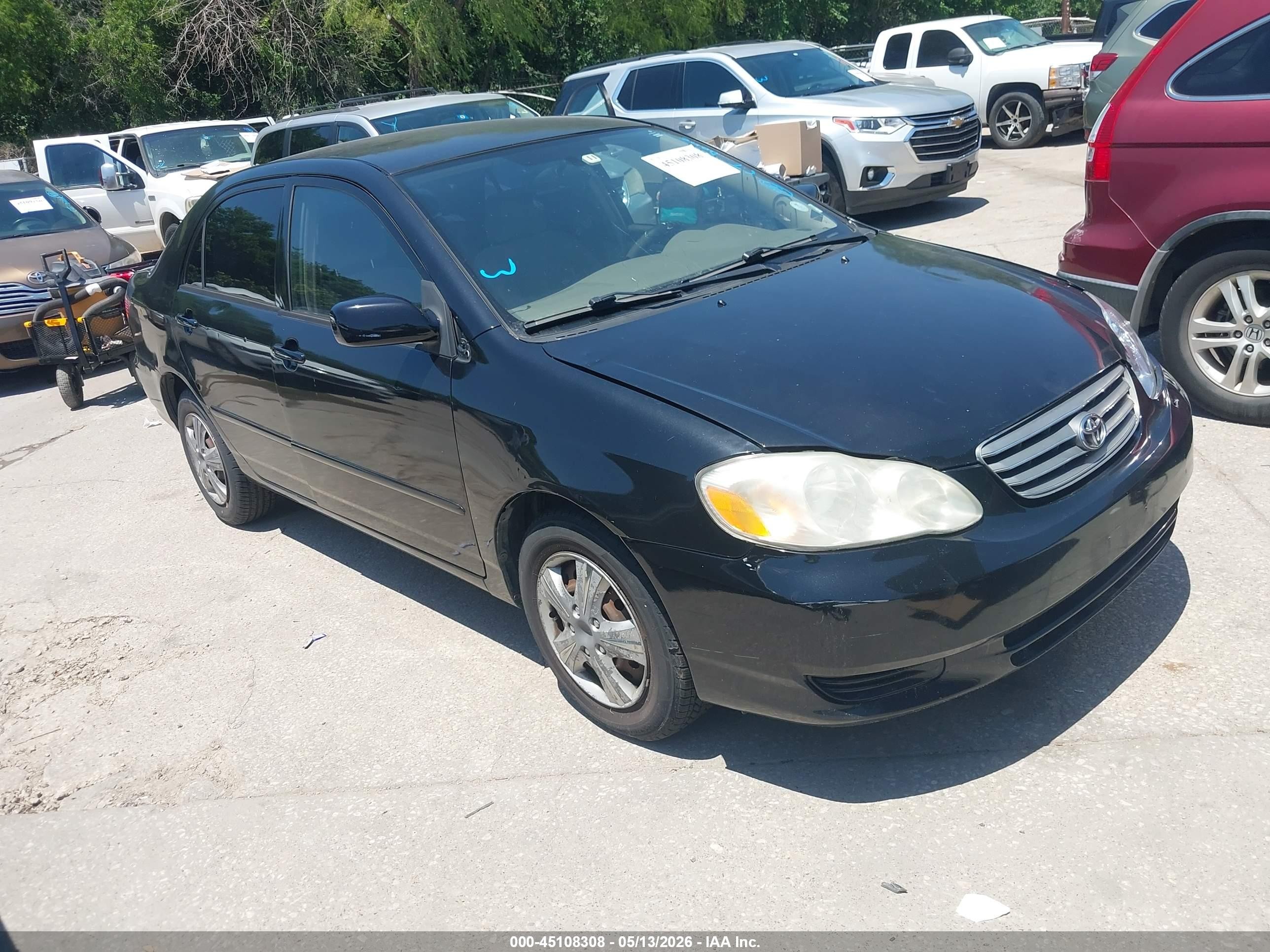 2004 Toyota Corolla LE, VIN 1NXBR32E04Z307722 — Normal wear