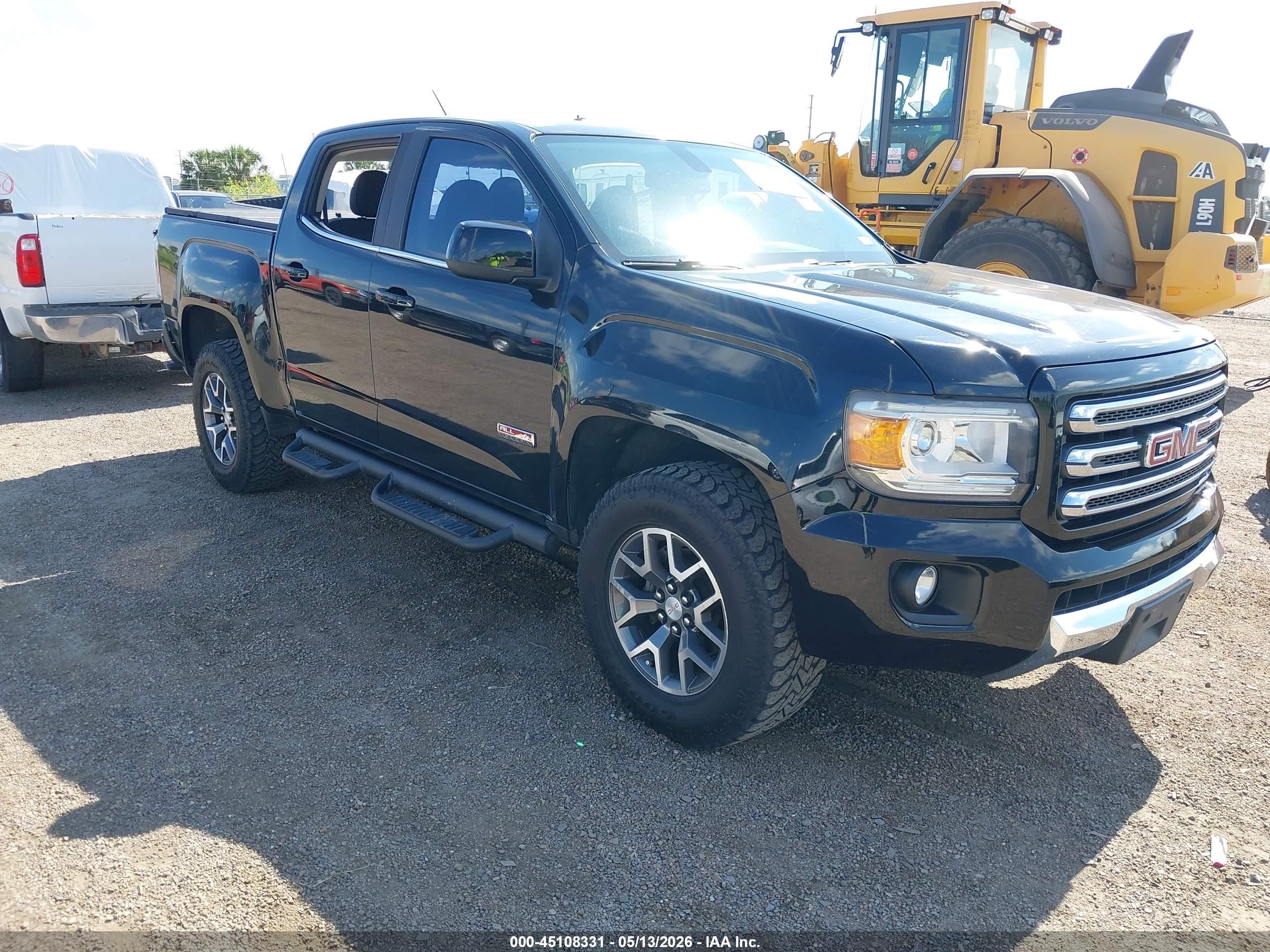 2015 GMC Canyon 4WD SLE, VIN 1GTG6BE38F1241612 — Storm