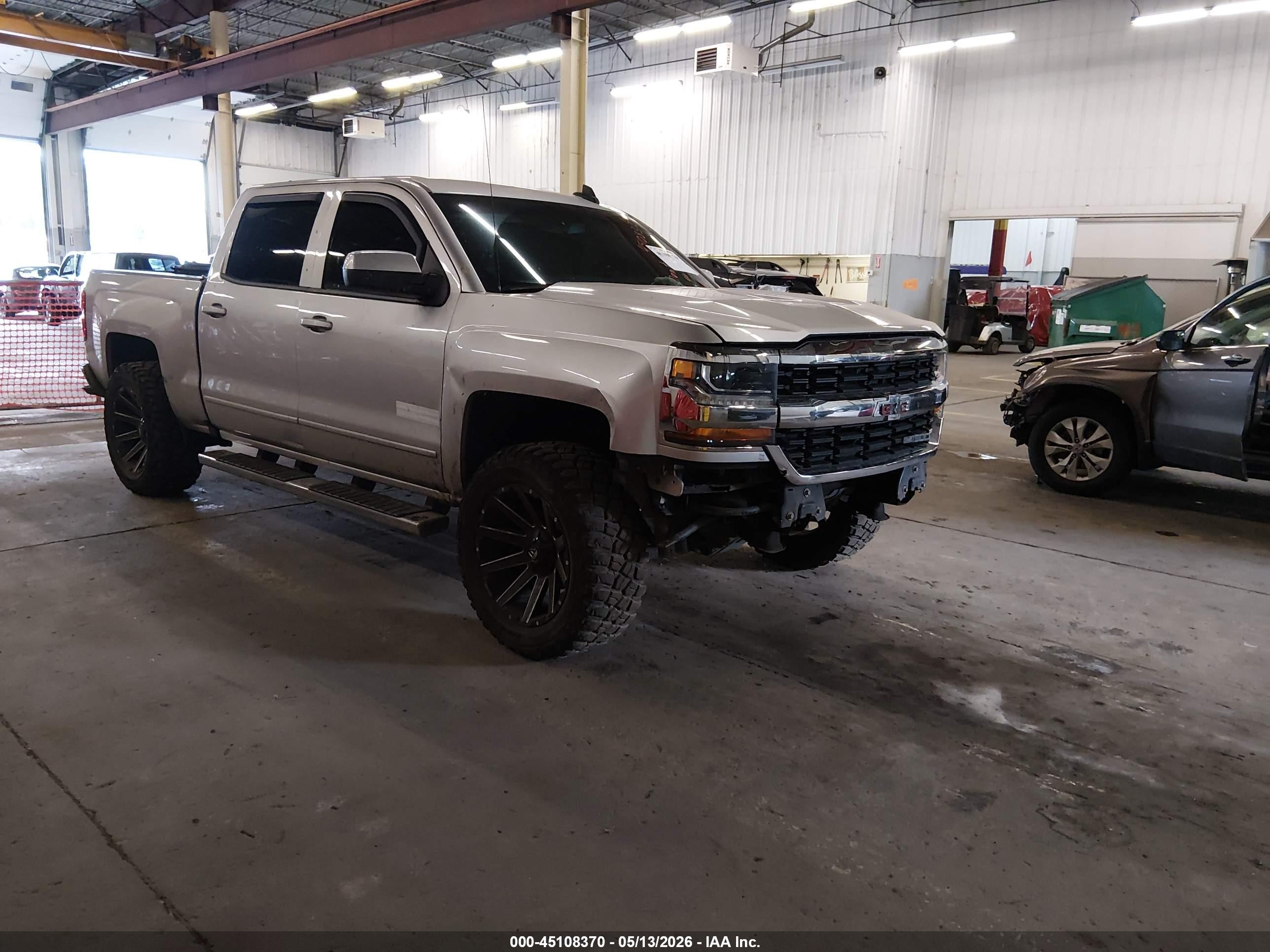 2018 Chevrolet Silverado 1500 LT, VIN 3GCPCREC9JG641853 — Biohazard / chemical