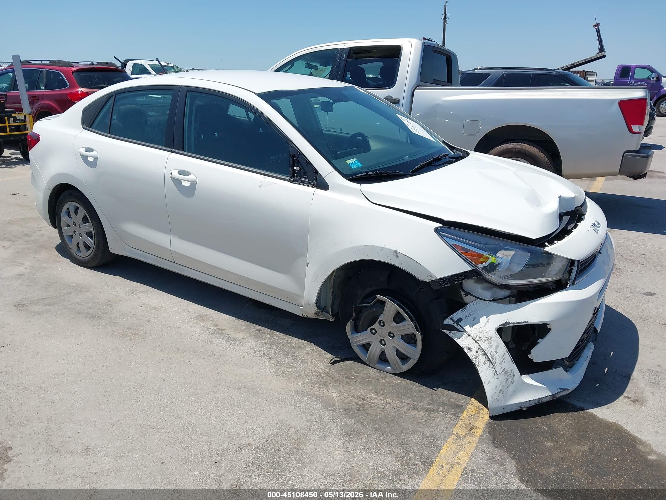2023 Kia Rio S, VIN 3KPA24AD3PE561821 — Front end