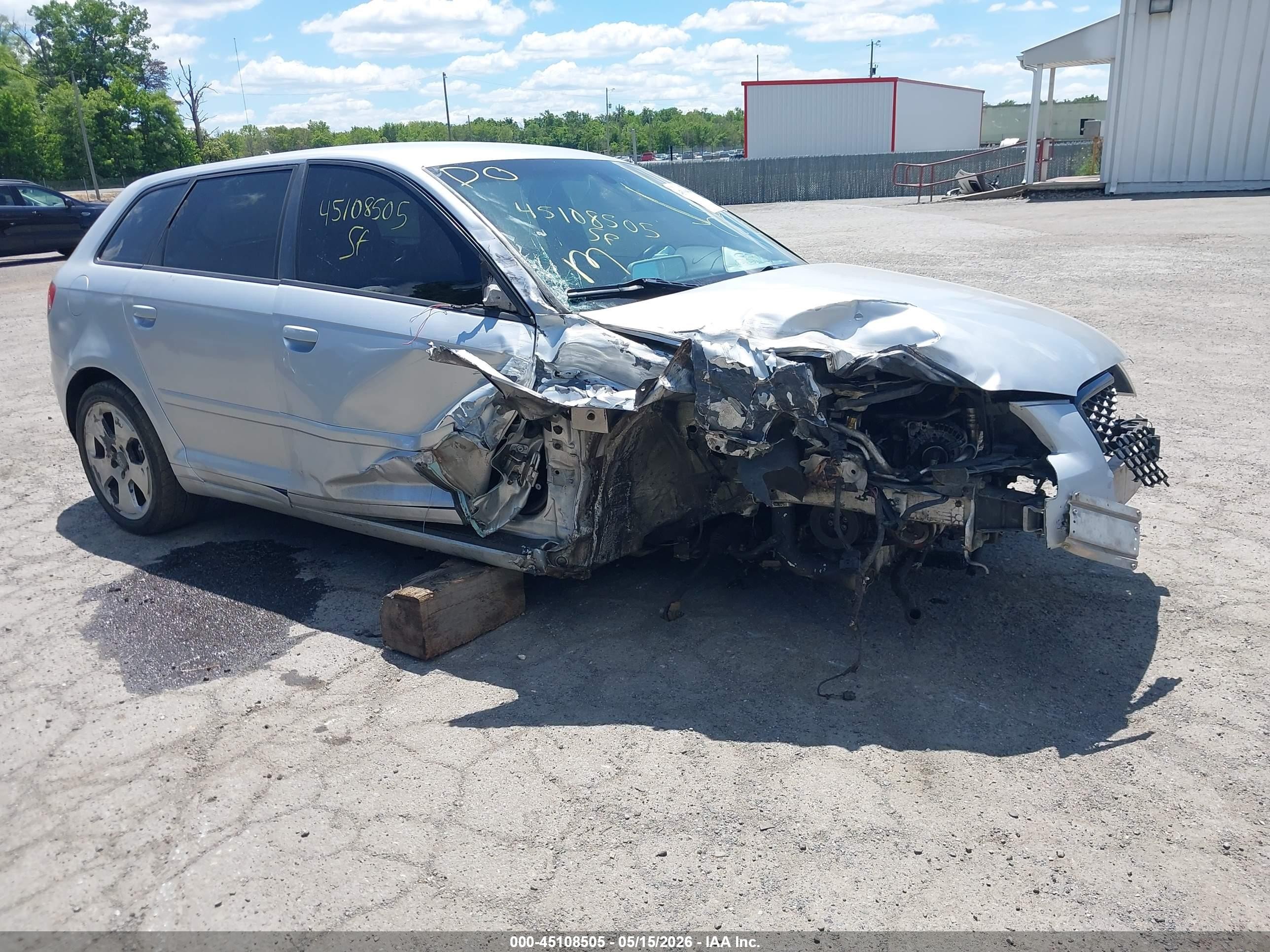 2006 Audi A3 Premium, VIN WAUNF68P46A000236 — Front end