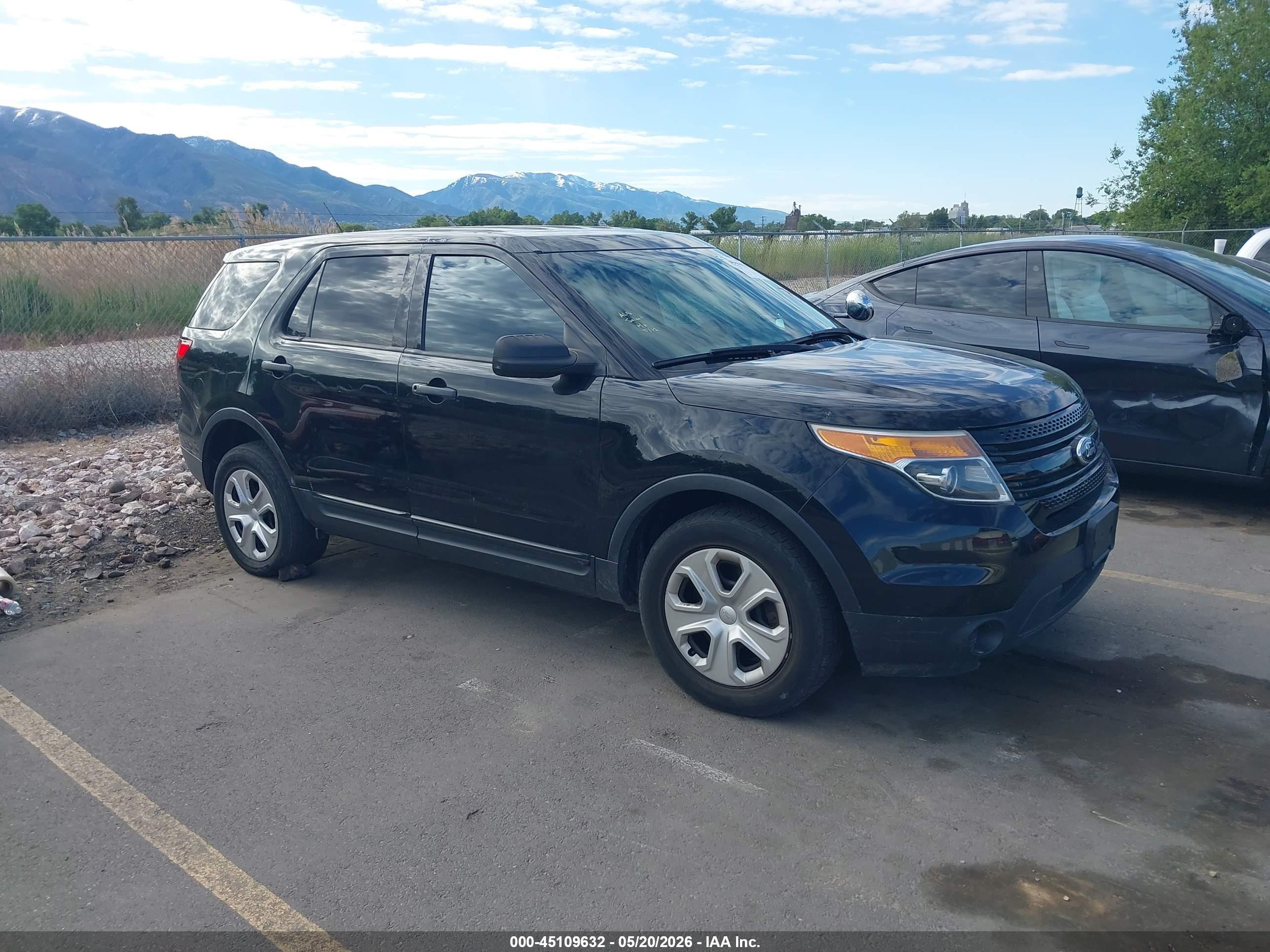 2013 Ford Police Interceptor Utility, VIN 1FM5K8AR4DGB63853 — All over