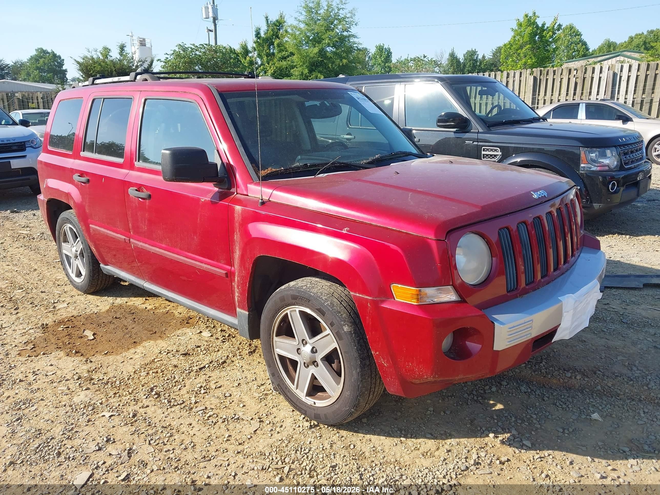 2007 Jeep Patriot Limited, VIN 1J8FF48W97D426998 — Normal wear