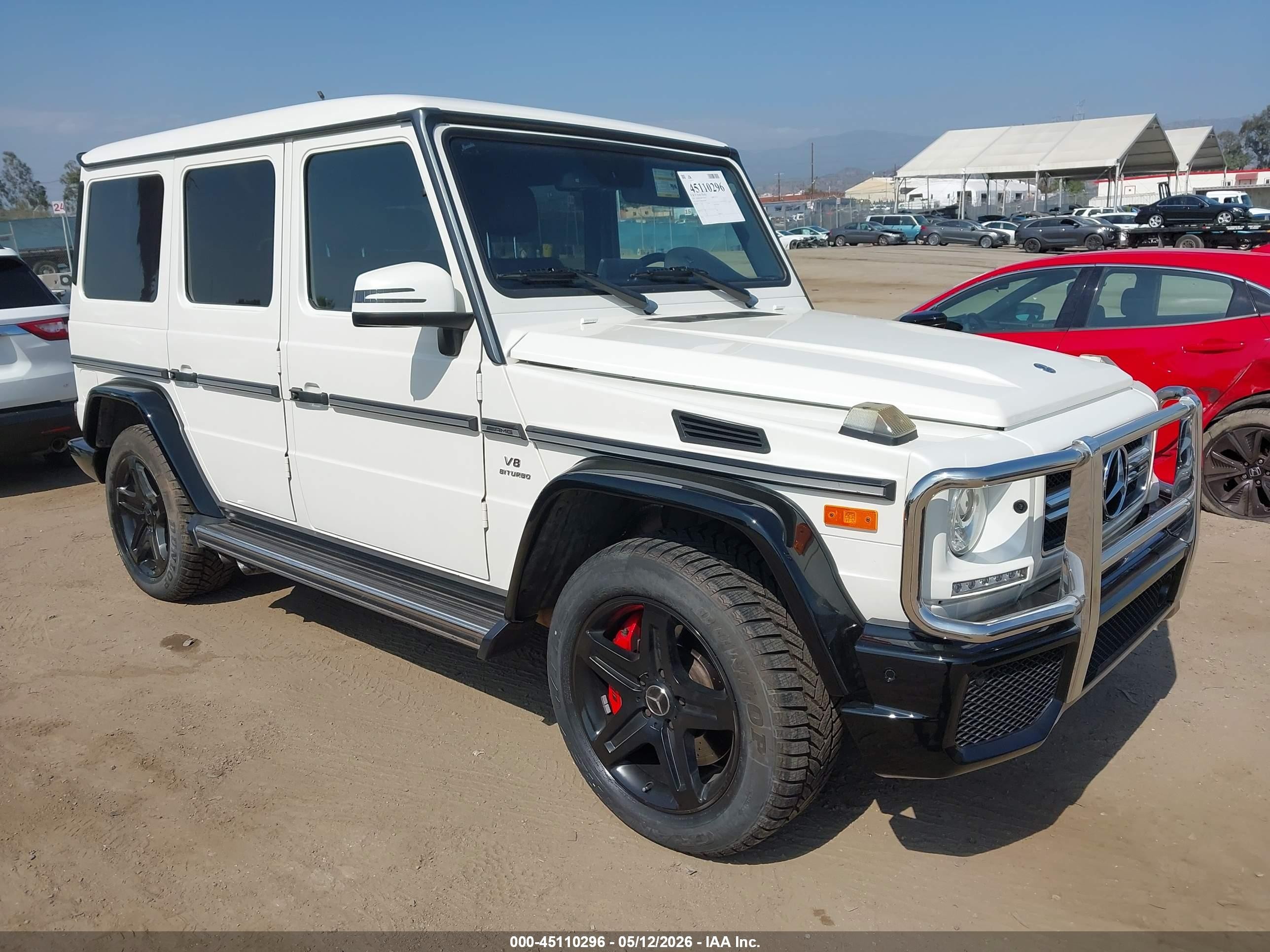 2018 Mercedes-Benz G 63 AMG, VIN WDCYC7DH8JX285469 — Изъятие за долги