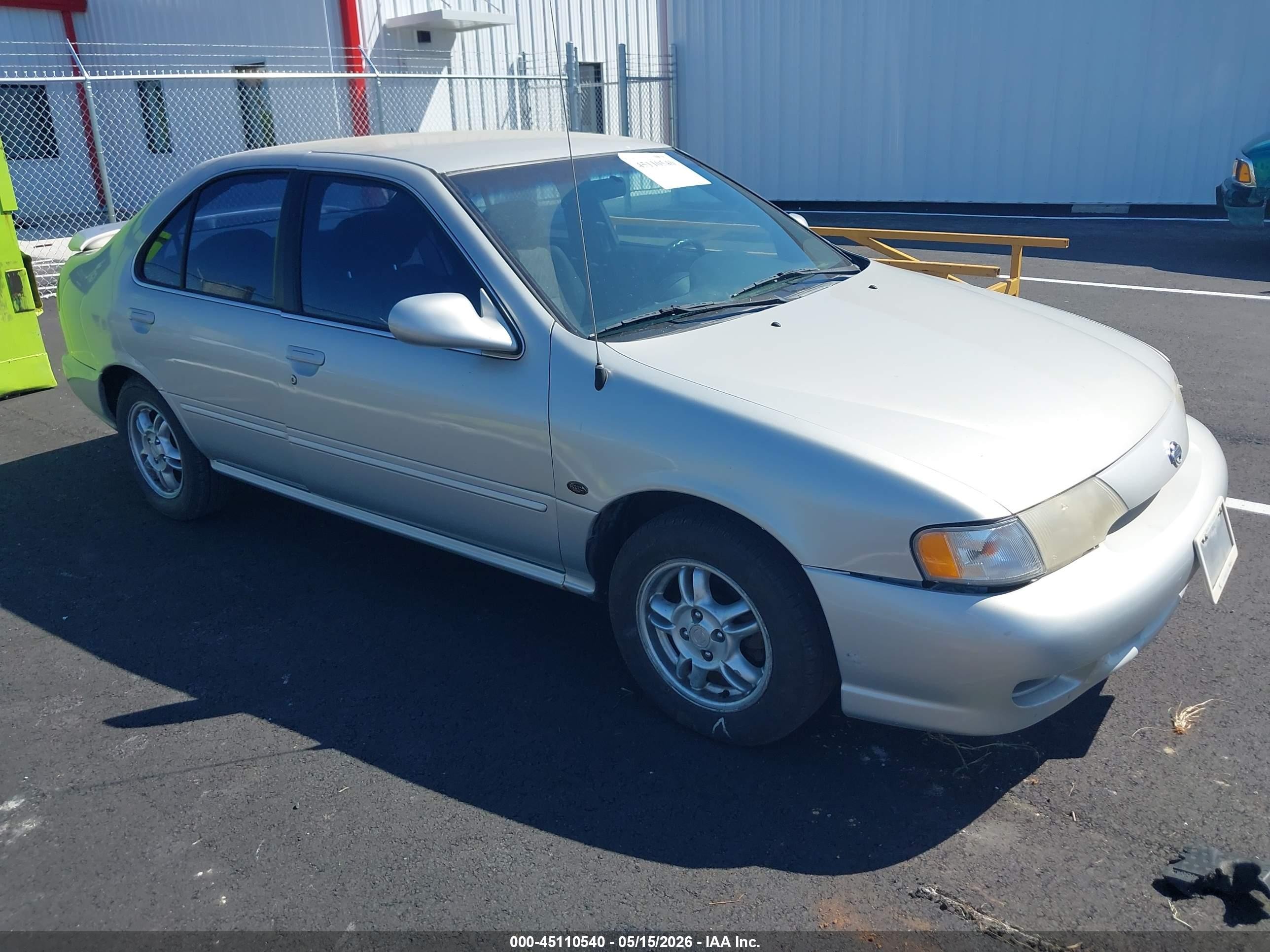 1999 Nissan Sentra XE, VIN 3N1AB41D0XL111820 — Обычный износ