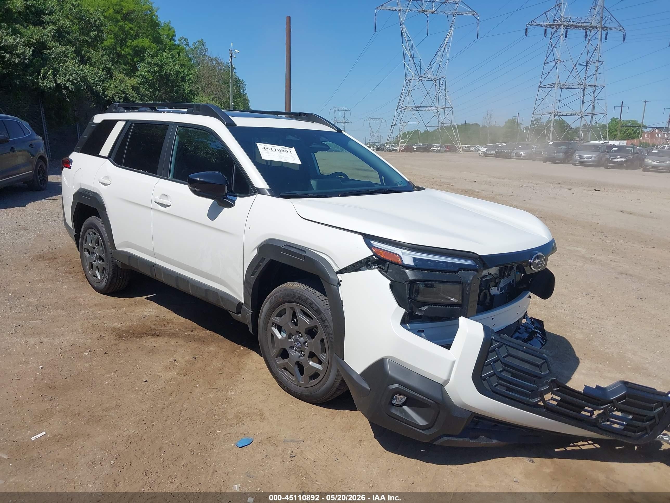 2026 Subaru Outback Premium, VIN JF2BUPBD2TY515904 — Front end