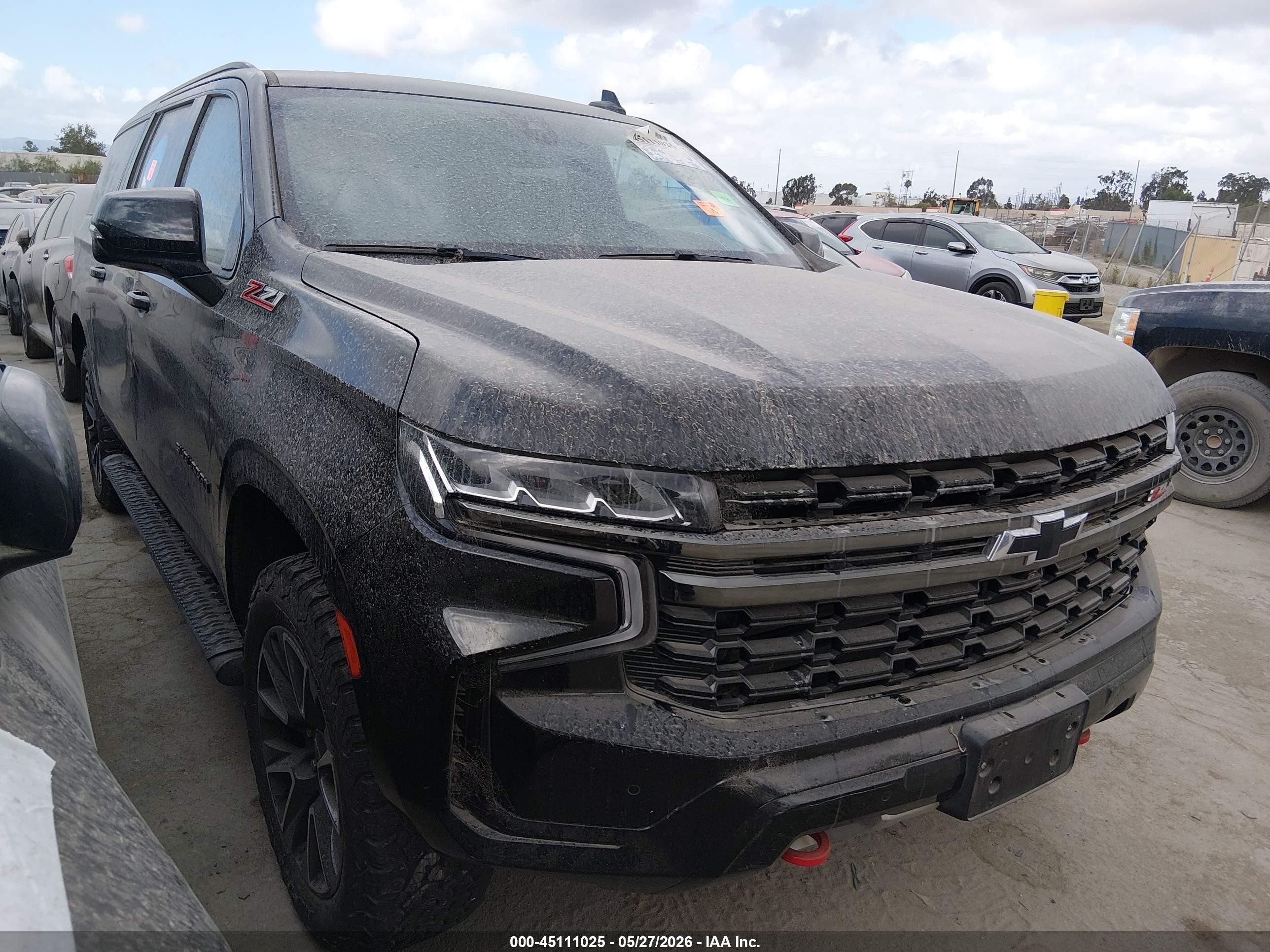 2021 Chevrolet Suburban Z71, VIN 1GNSKDKD9MR158386 — Biohazard / chemical