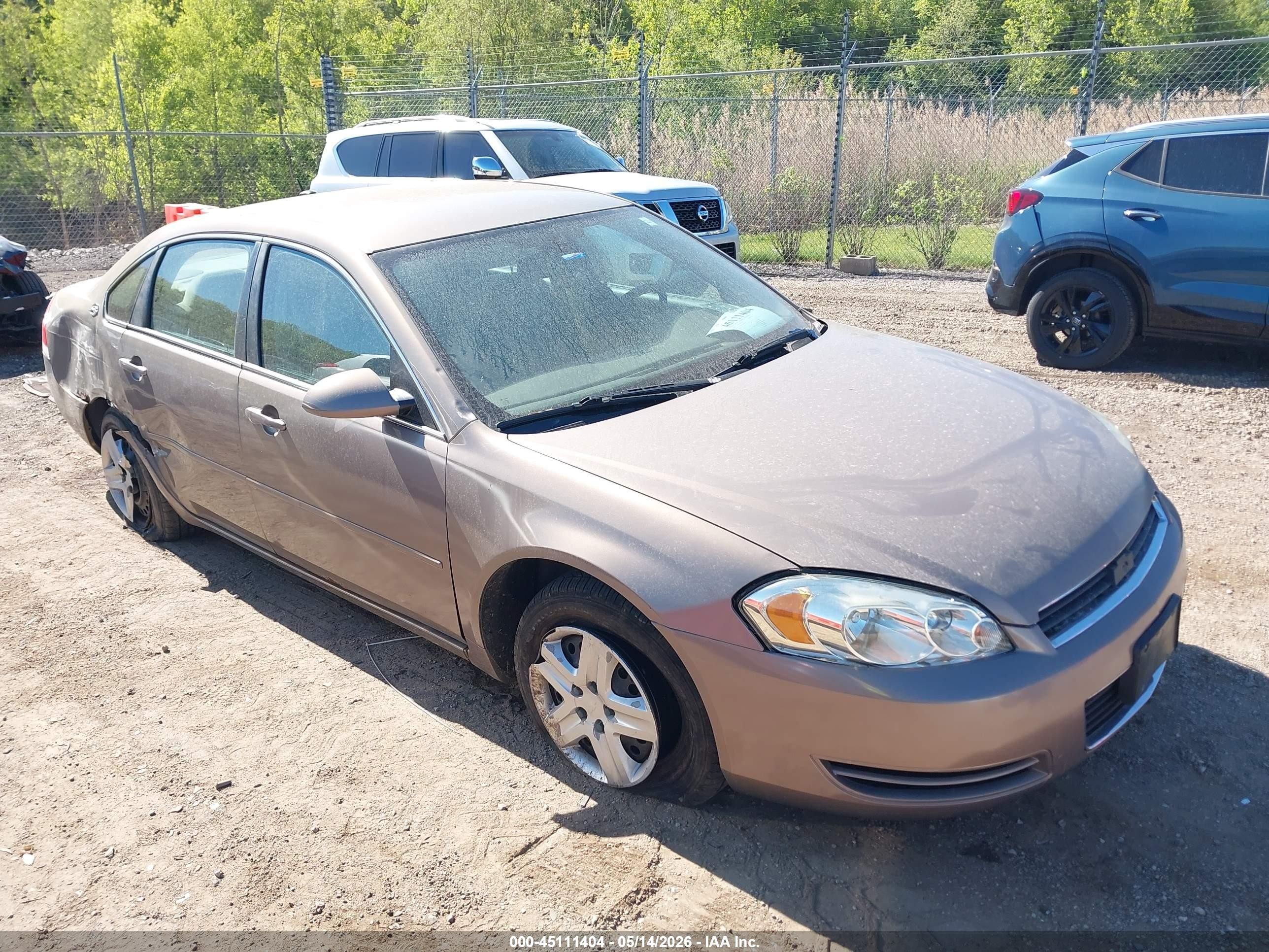 2006 Chevrolet Impala LT 3.5L, VIN 2G1WT58KX69191308 — Rear end