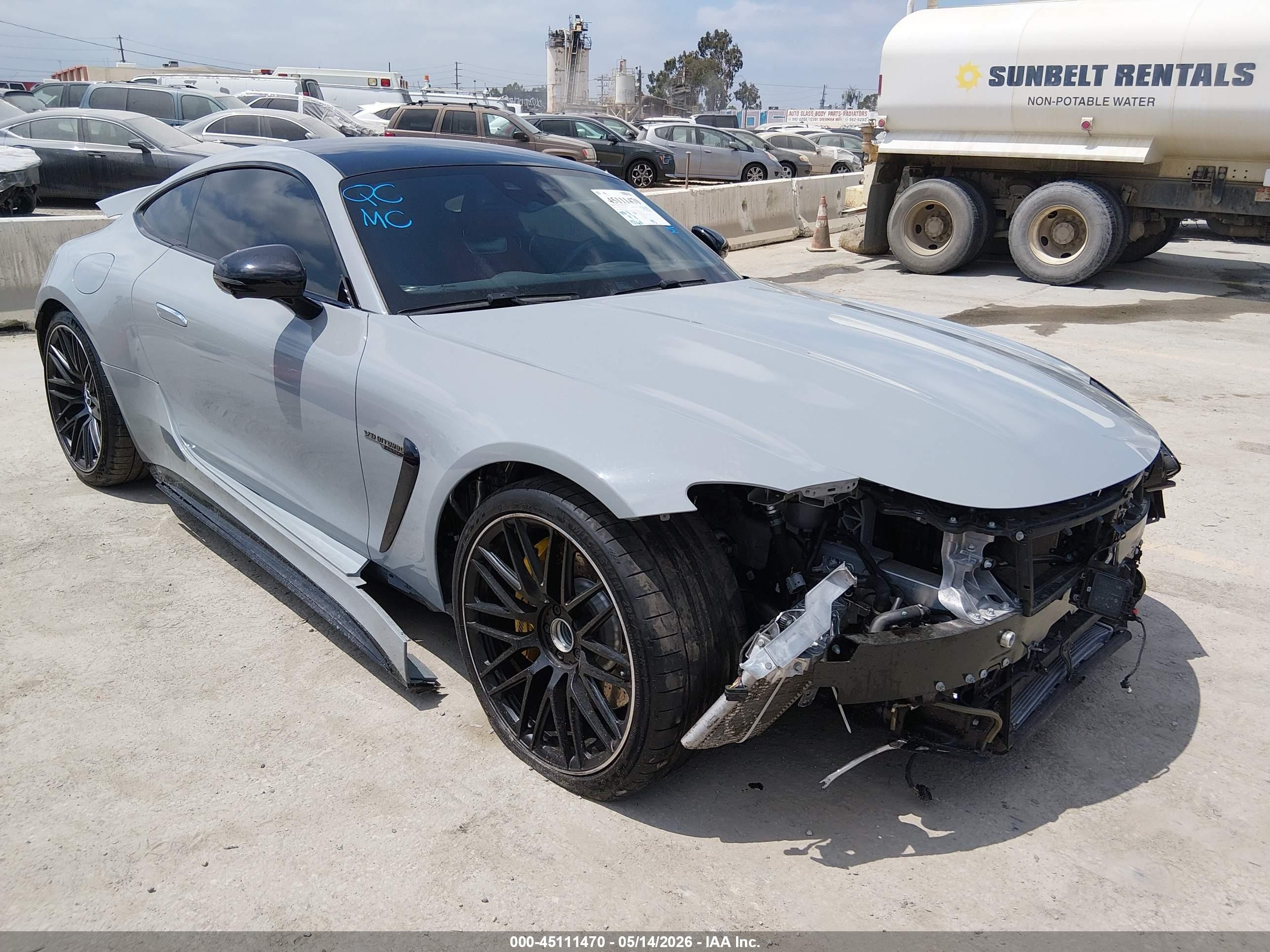 2024 Mercedes-Benz AMG GT 55, VIN W1KRJ8ABXRF003023 — Front end