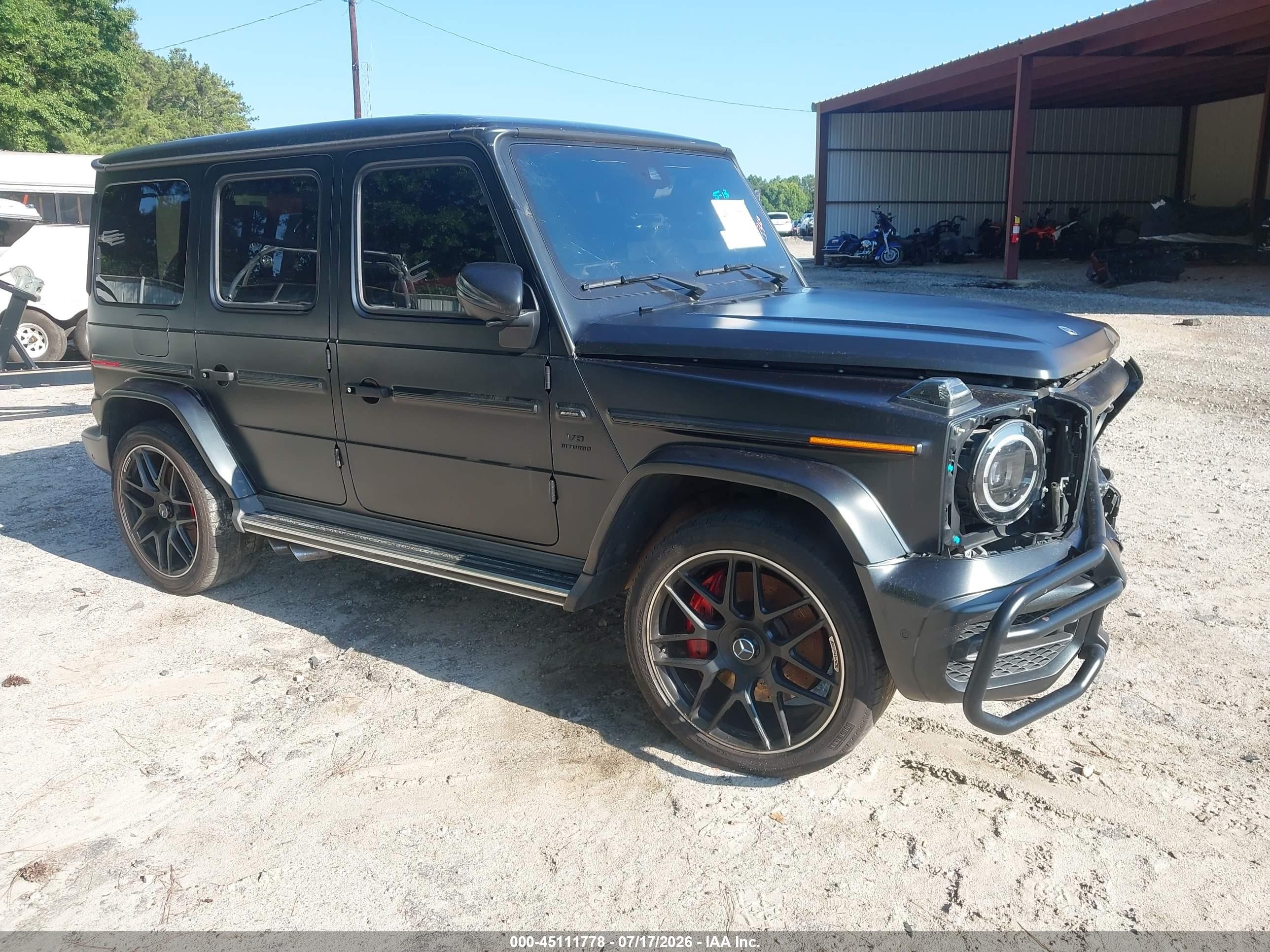 2021 Mercedes-Benz G 63 AMG, VIN W1NYC7HJ5MX384265 — Front end