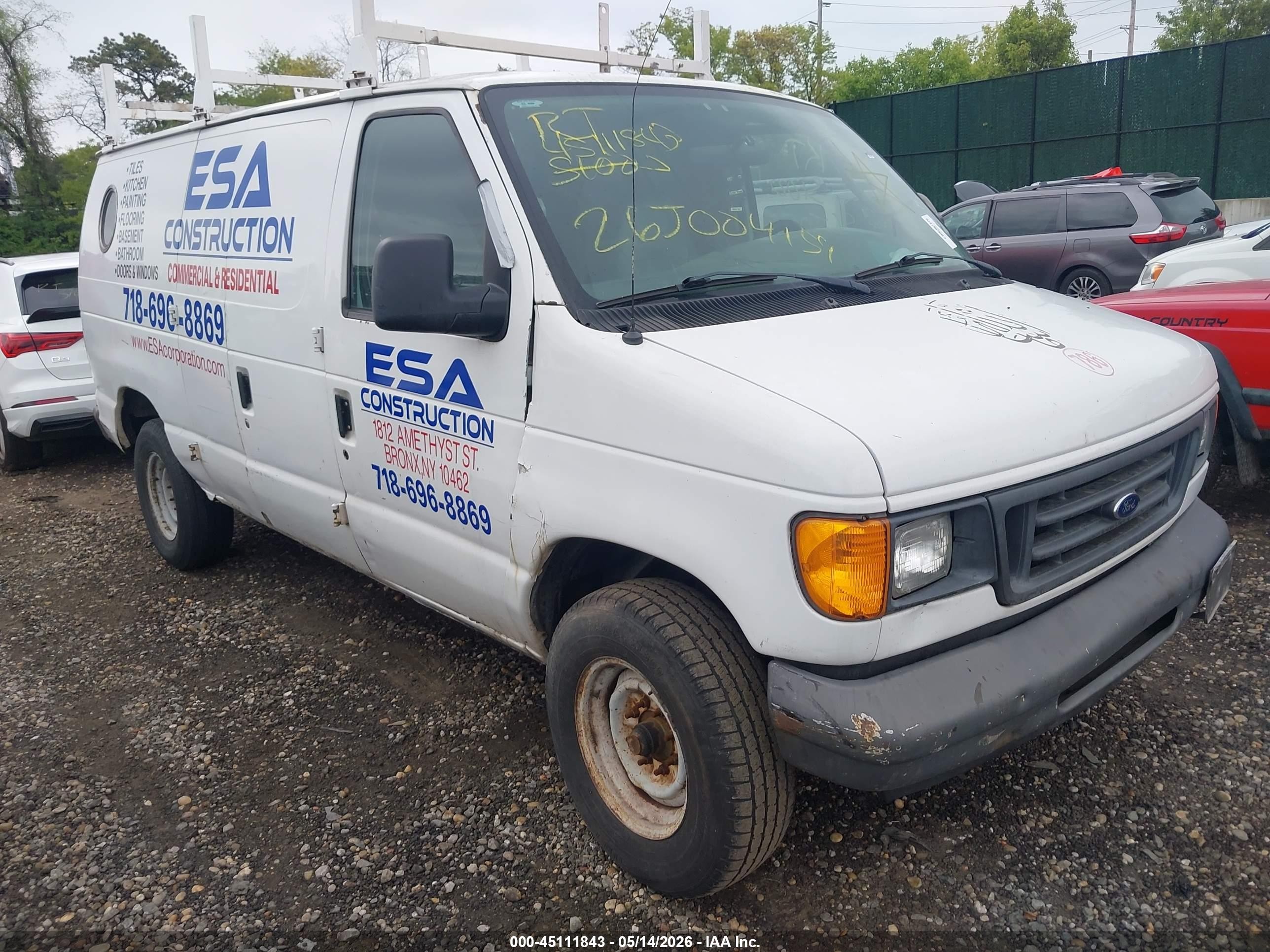 2007 Ford Econoline Cargo Commercial, VIN 1FTNE24W97DB07066 — All over