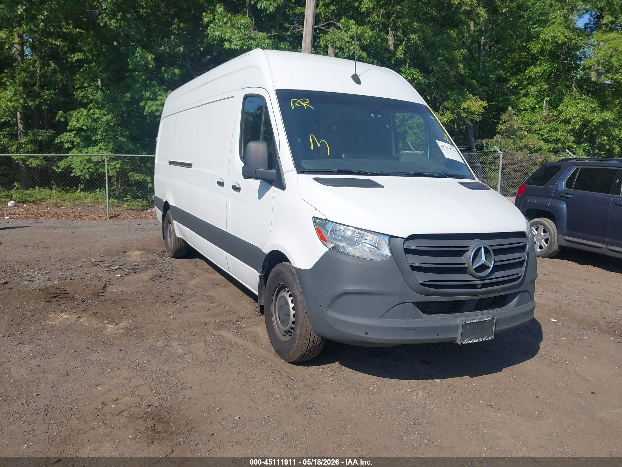 2023 Mercedes-Benz Sprinter Cargo, VIN W1Y4NCHY9PT153642 — Rear end