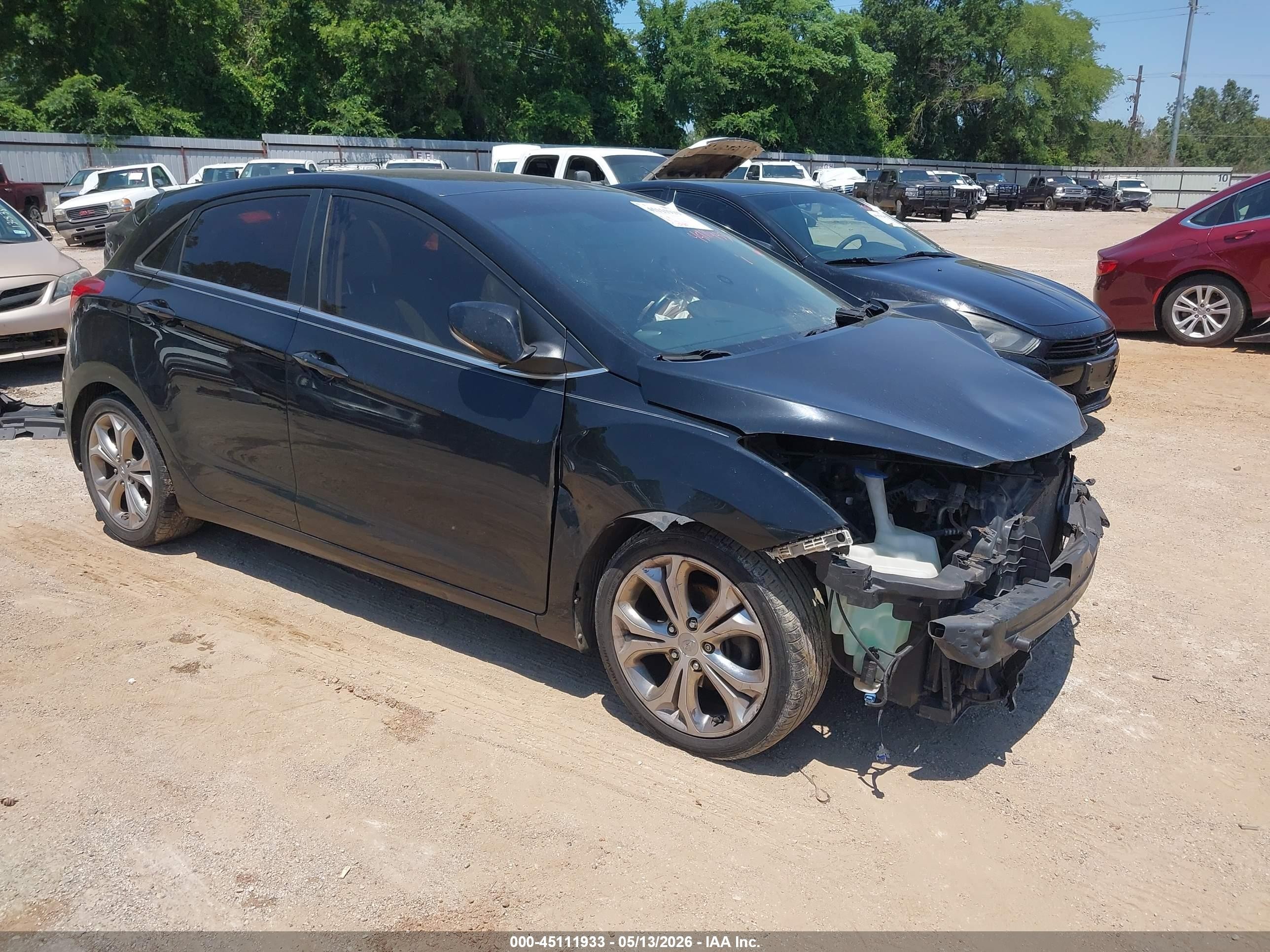 2014 Hyundai Elantra, VIN KMHD35LH8EU192917 — Front end